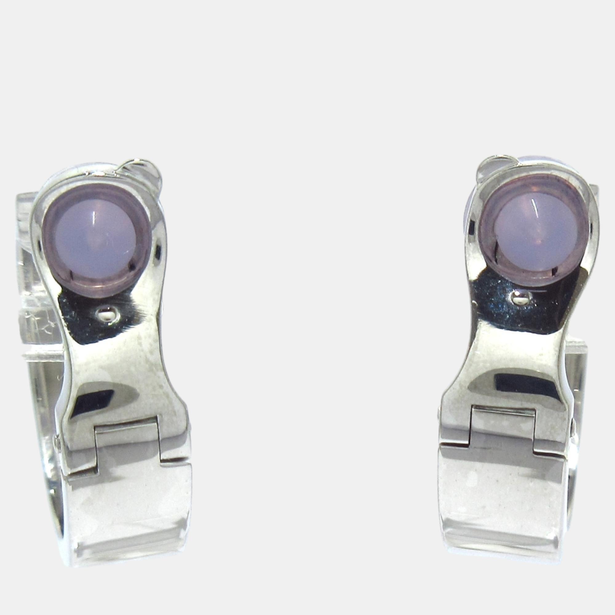 

Cartier 18K White Gold Love Earrings