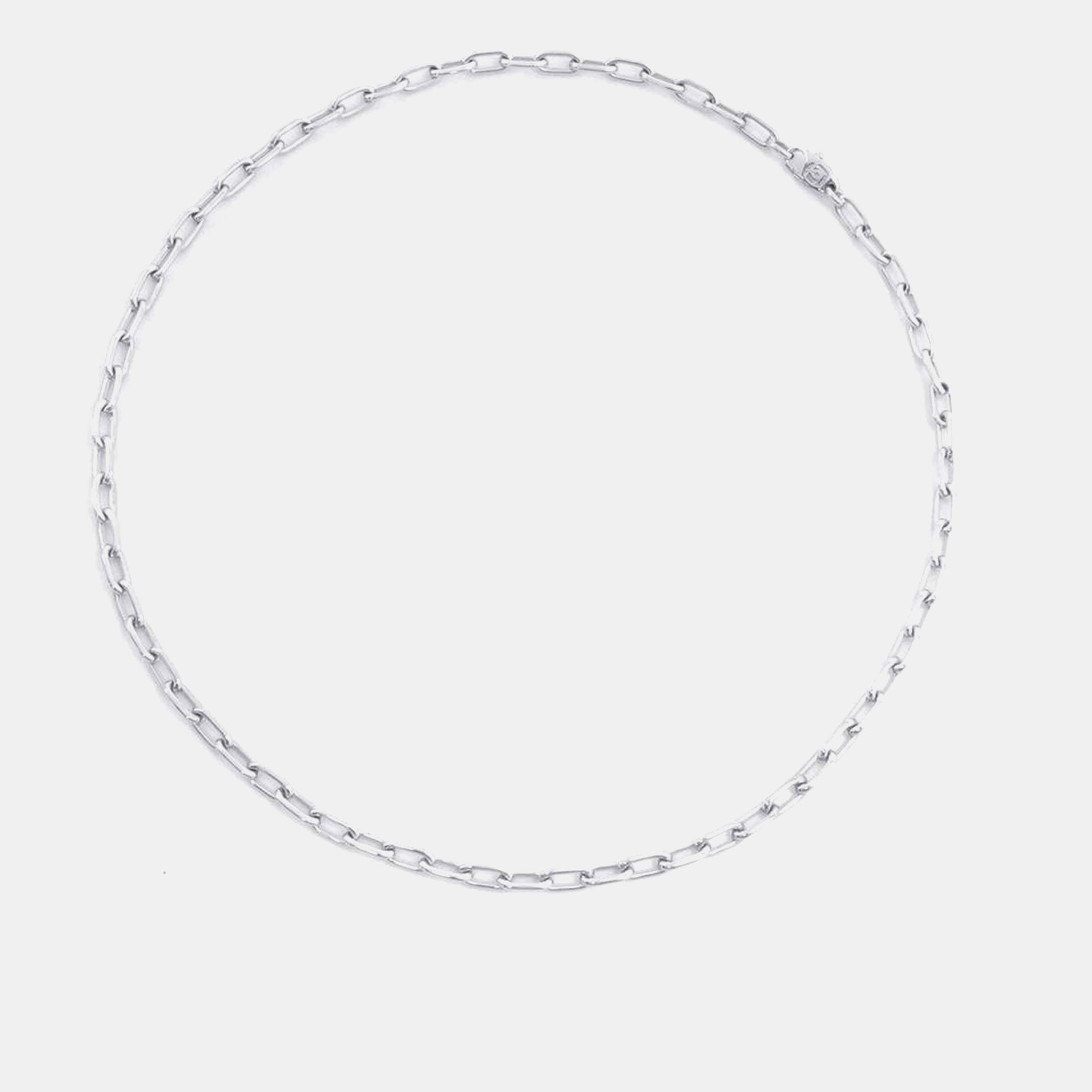 Pre-owned Cartier Necklace In White
