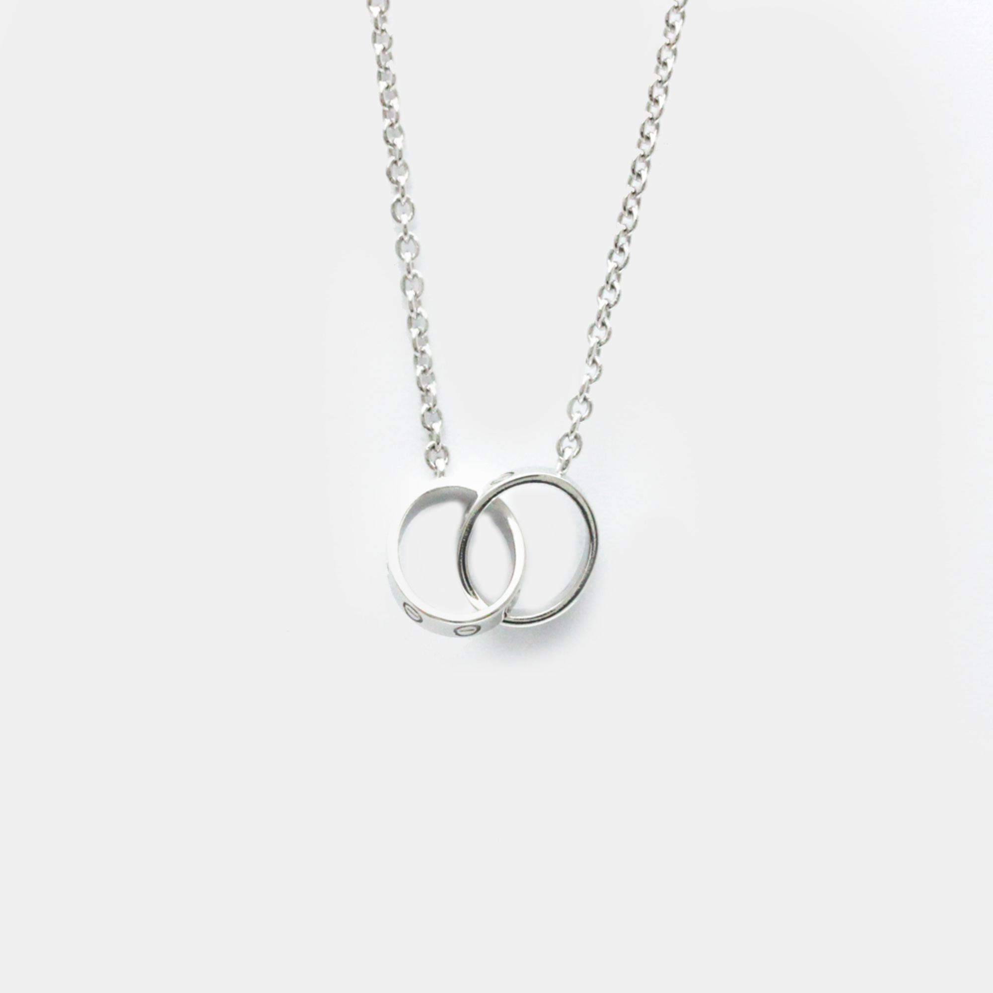 

Cartier 18K White Gold Love Pendant Necklace
