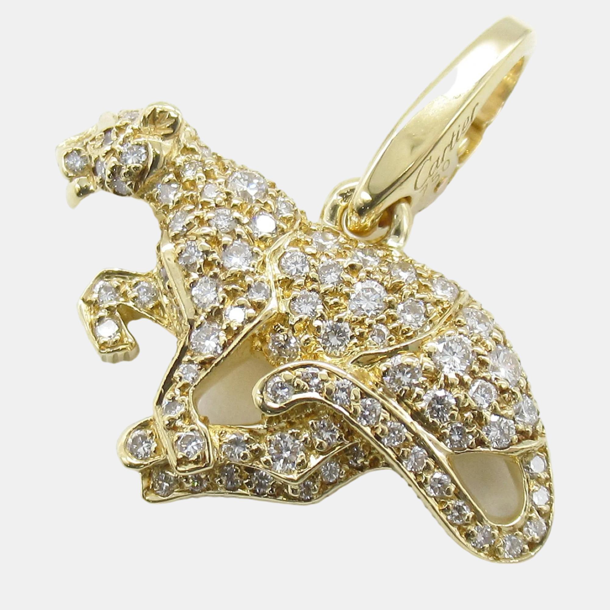 Pre-owned Cartier Pendant In Yellow