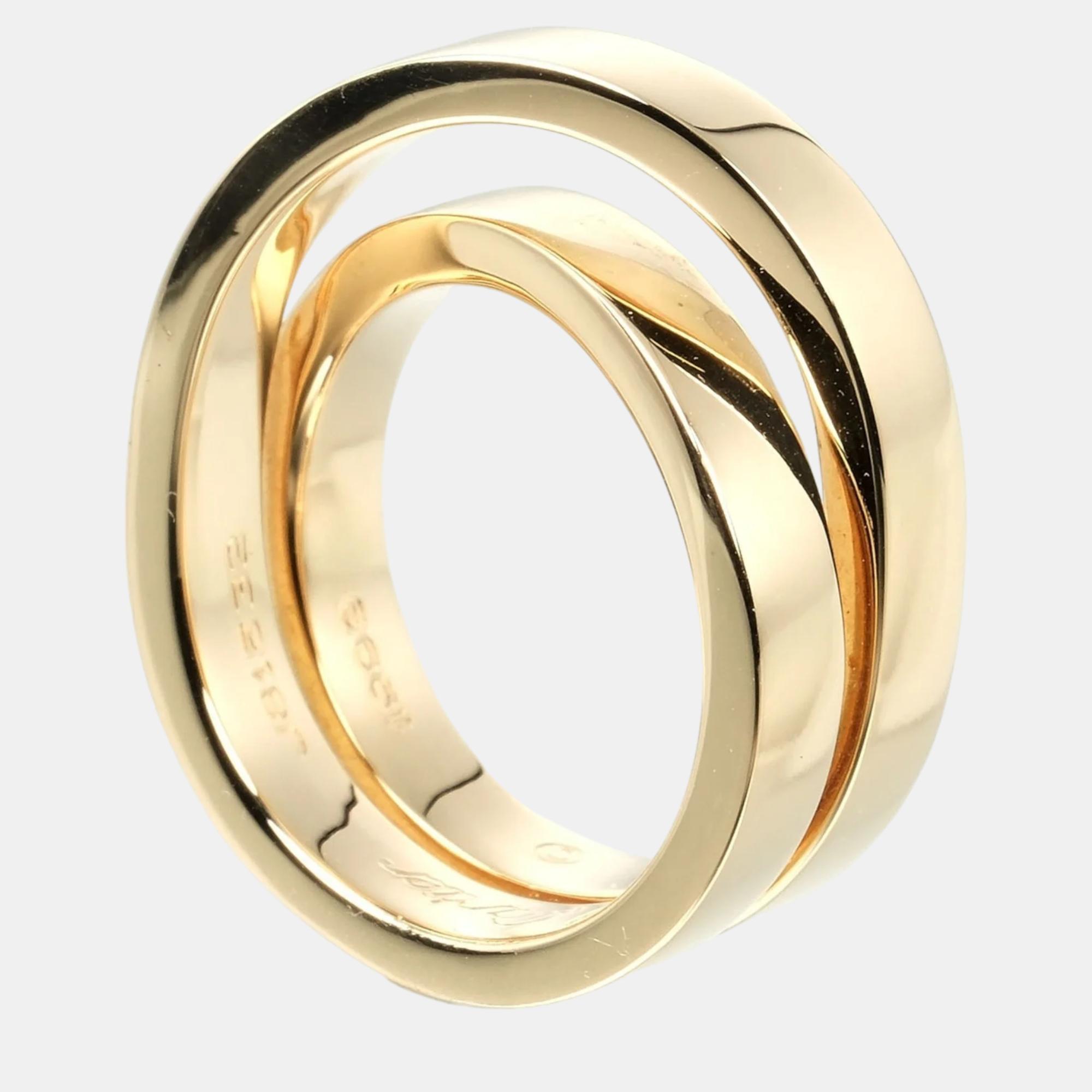 

Cartier 18K Yellow Gold Paris Nouvelle Vague Band Ring EU 52