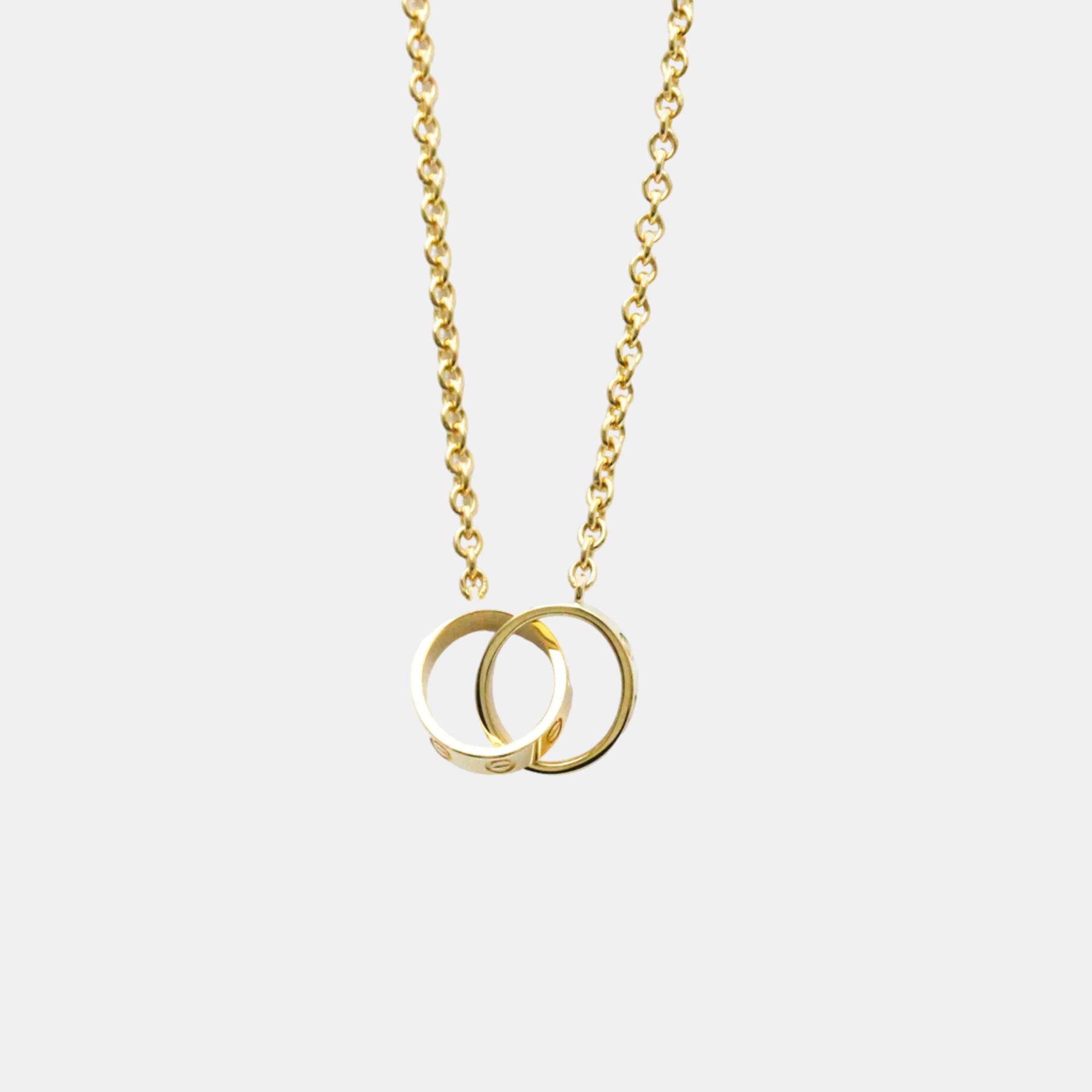 

Cartier 18K Yellow Gold Love Pendant Necklace