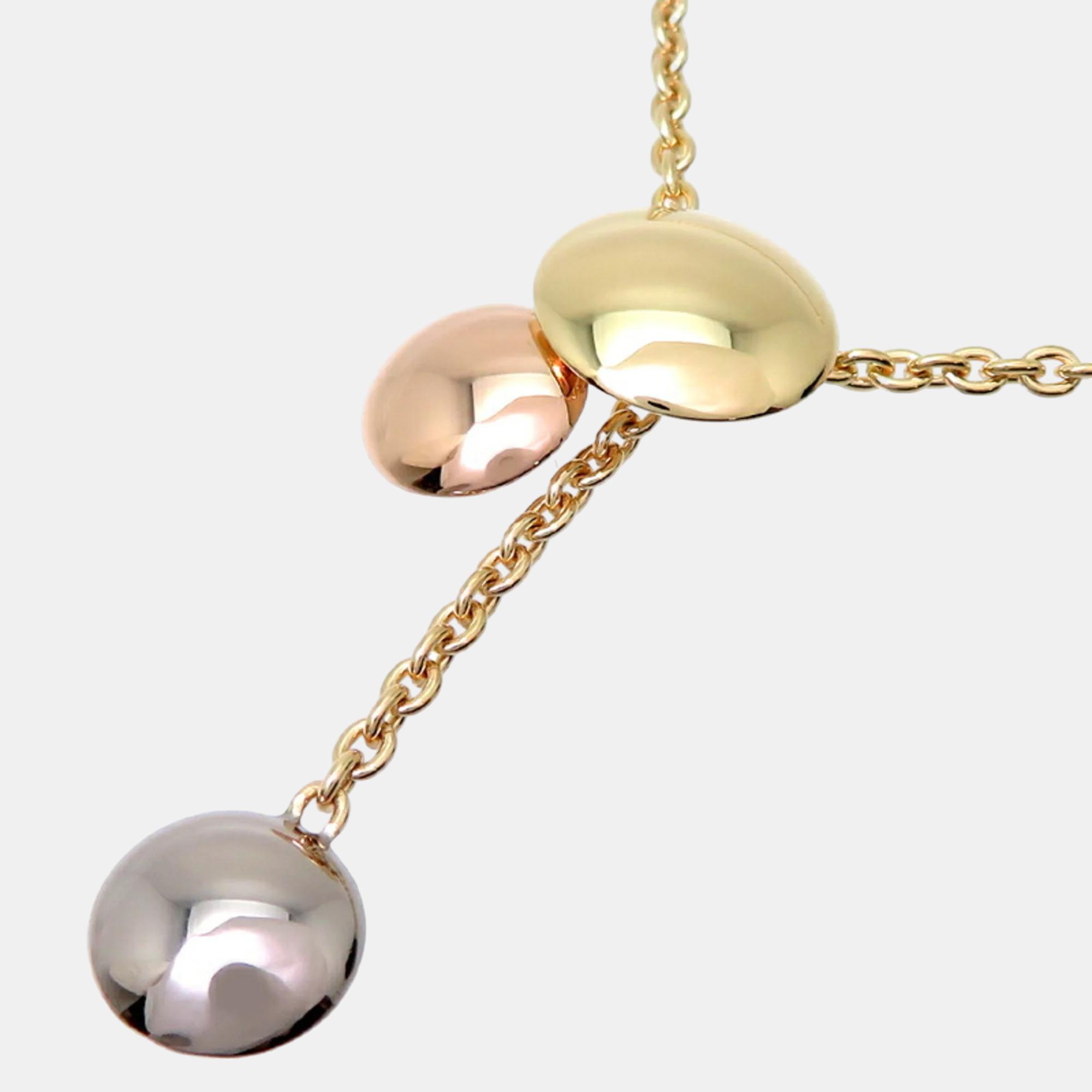

Cartier 18K Yellow, Rose, White Gold Sweet Trinity Pendant Necklace