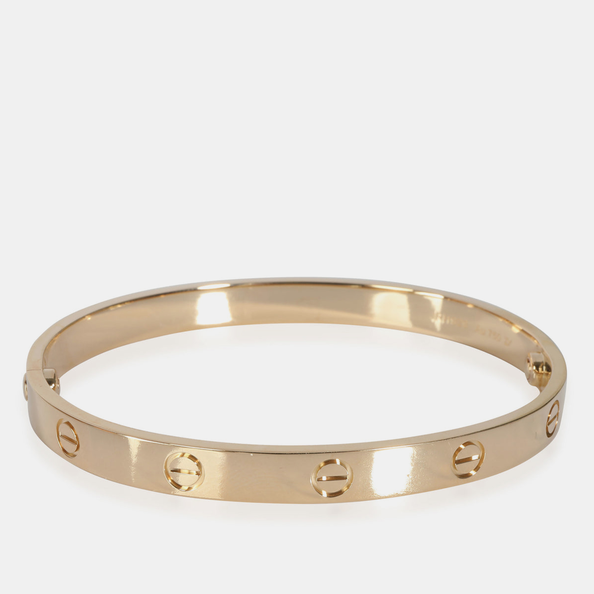 

Cartier Yellow Gold Love Bracelet