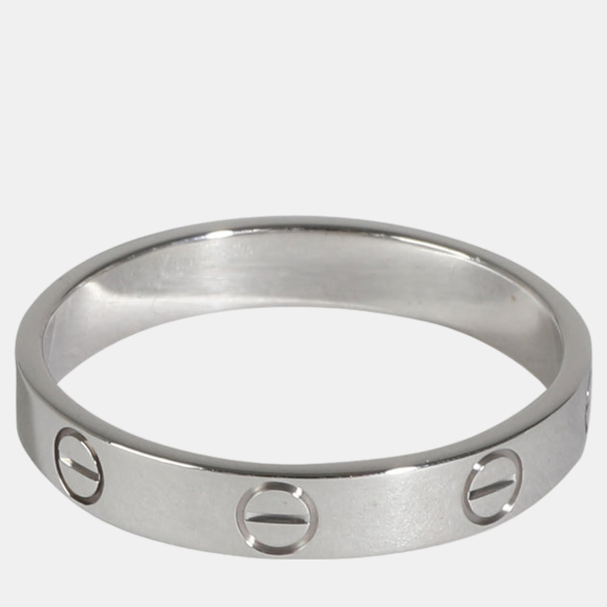 

Cartier White Gold Love Wedding Band