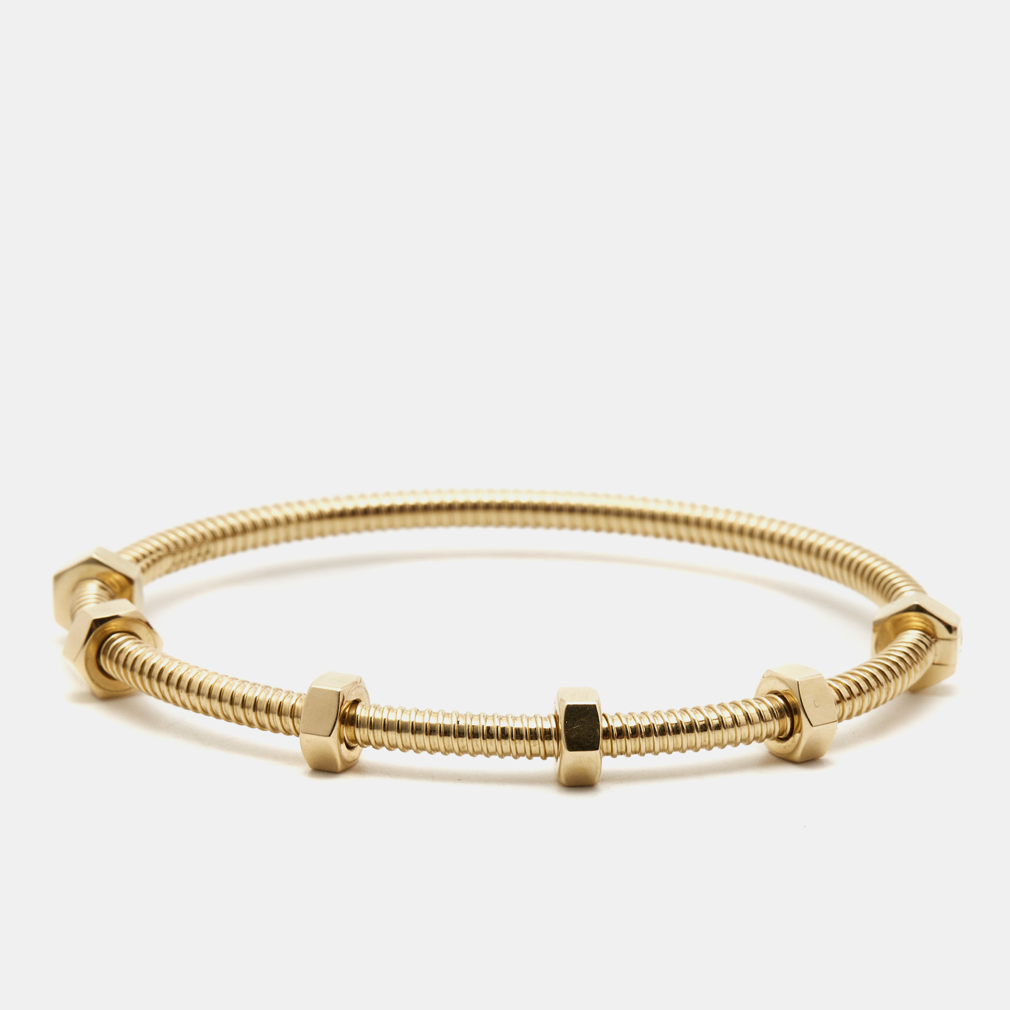 

Cartier Ecrou De Cartier 18k Yellow Gold Bracelet 17