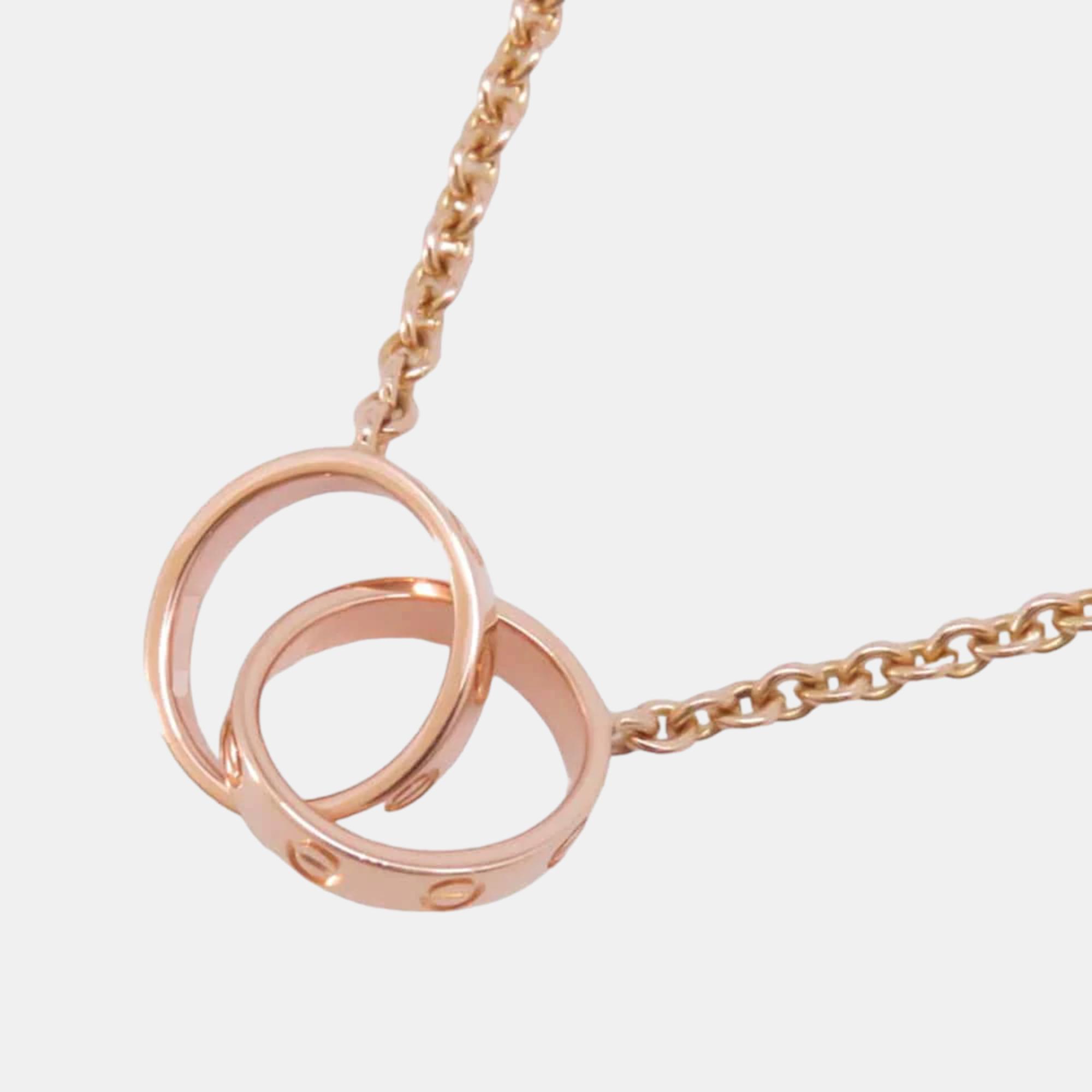 

Cartier 18K Rose Gold Love Pendant Necklace