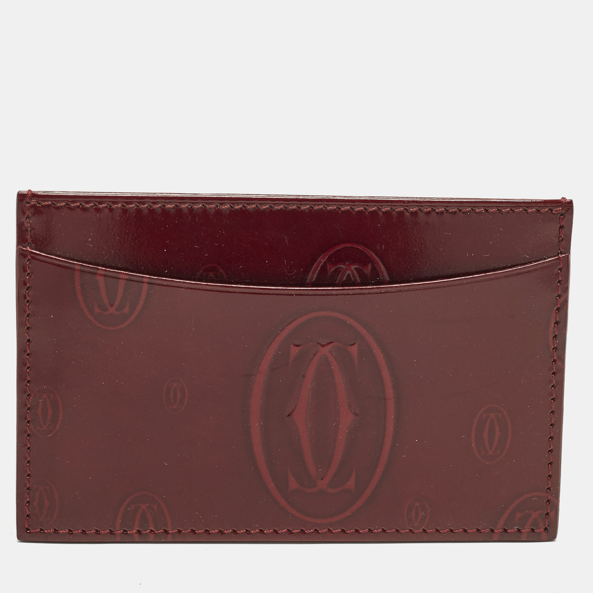 

Cartier Happy Birthday Red Leather Card Holder