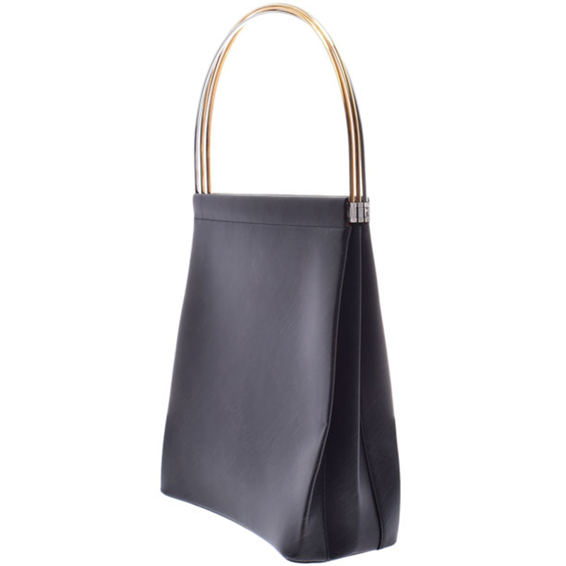 

Cartier Black Leather Small Trinity Bag