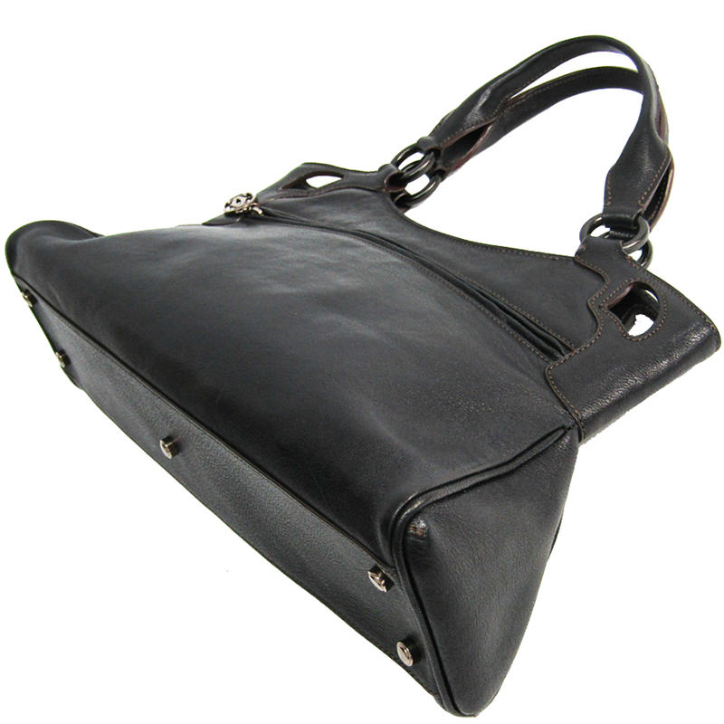 

Cartier Black Leather Small Marcello de Cartier Bag