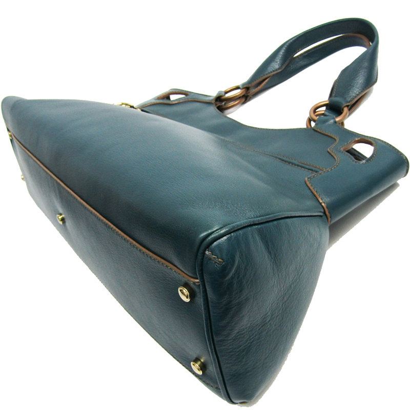 

Cartier Blue Leather Small Marcello de Cartier Bag