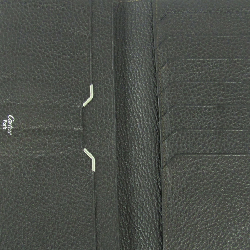 

Cartier Black Leather Bill Wallet