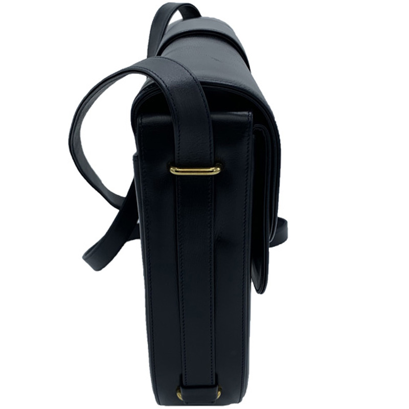 

Cartier Navy Blue Leather Vintage Crossbody Bag