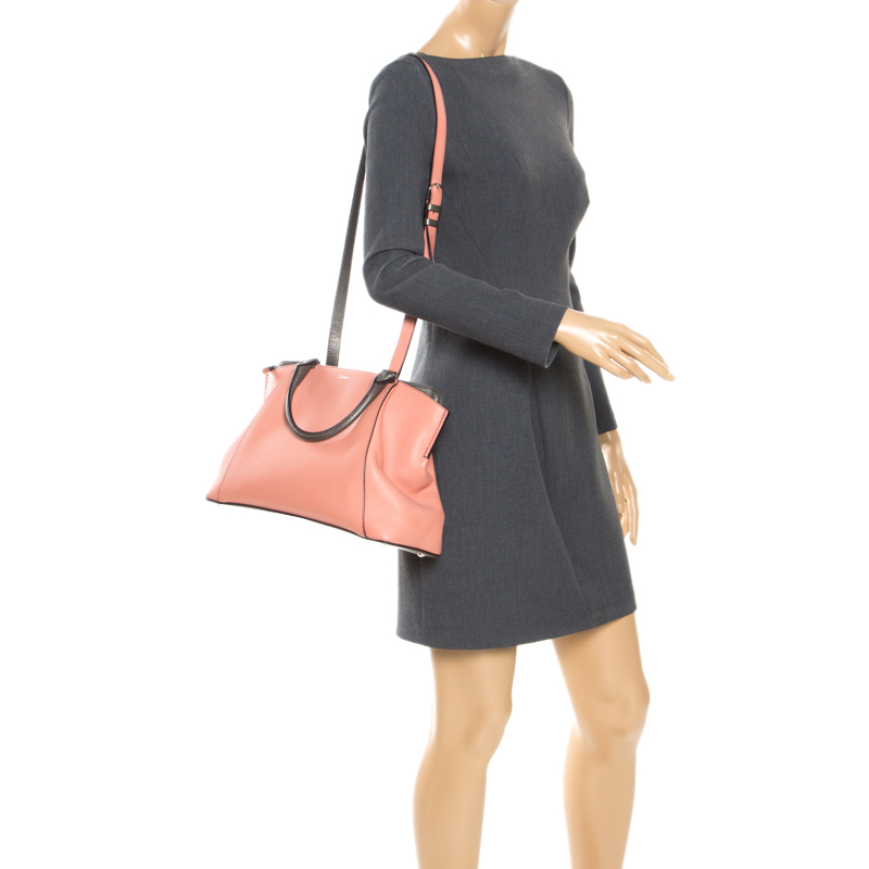 

Cartier Coral Orange Taurillon Leather C De Cartier Satchel