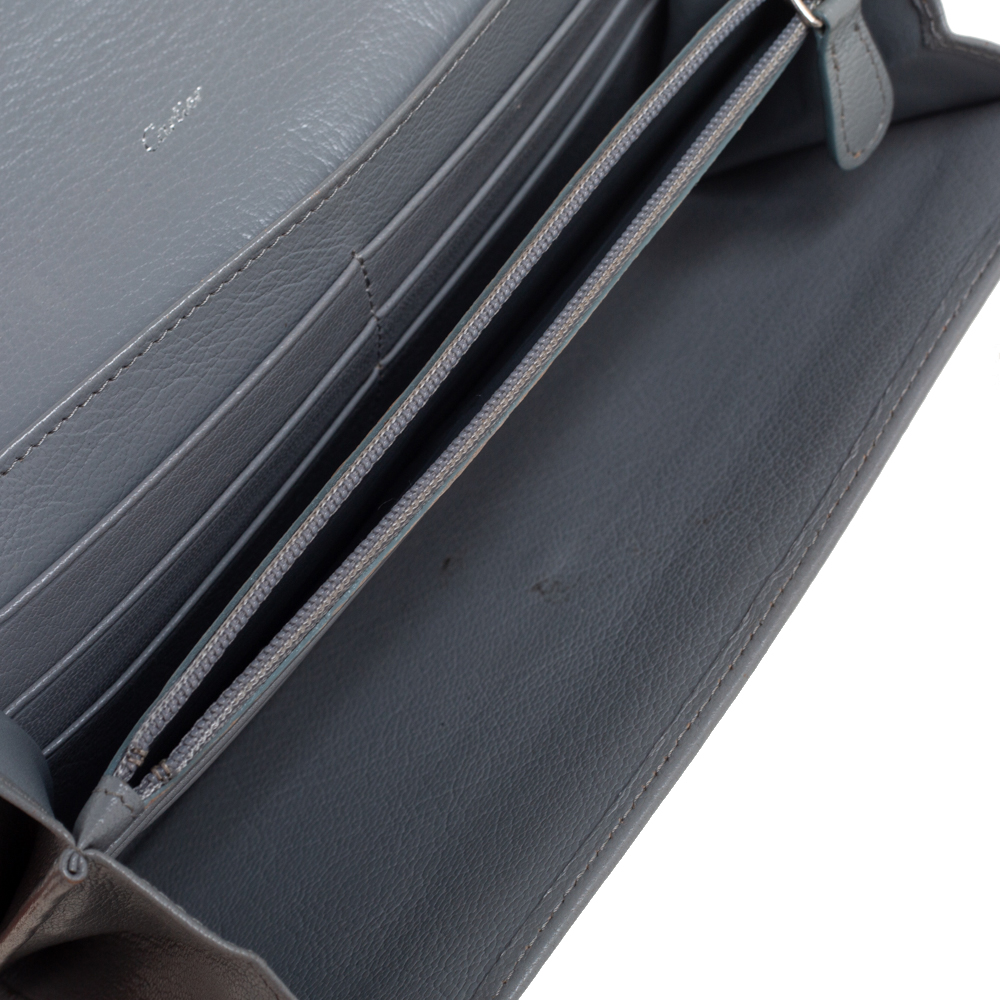 

Cartier Ash Blue Leather Love Continental Wallet