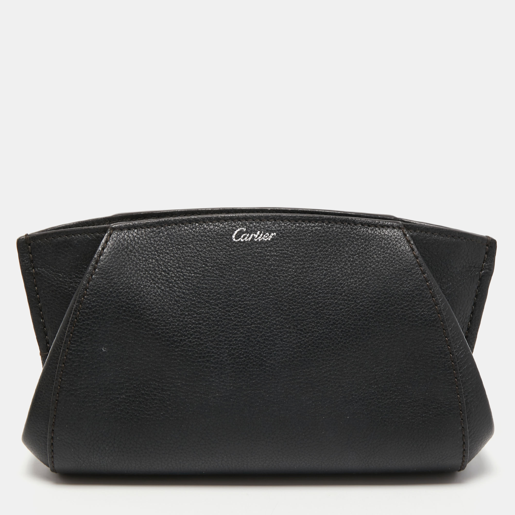 CARTIER Pre-owned Clutch In Black