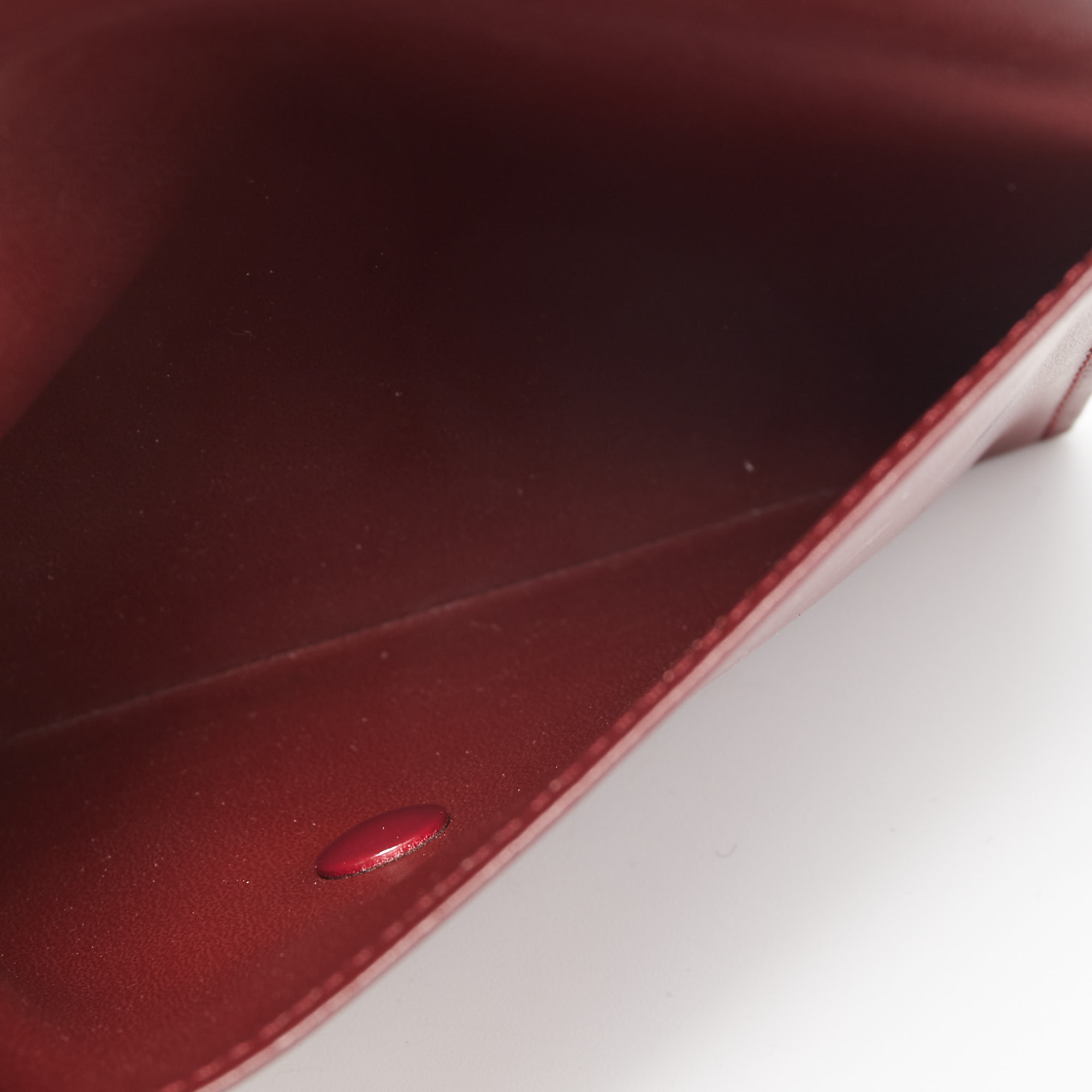 

Cartier Burgundy Leather Must de Cartier Envelope Wallet