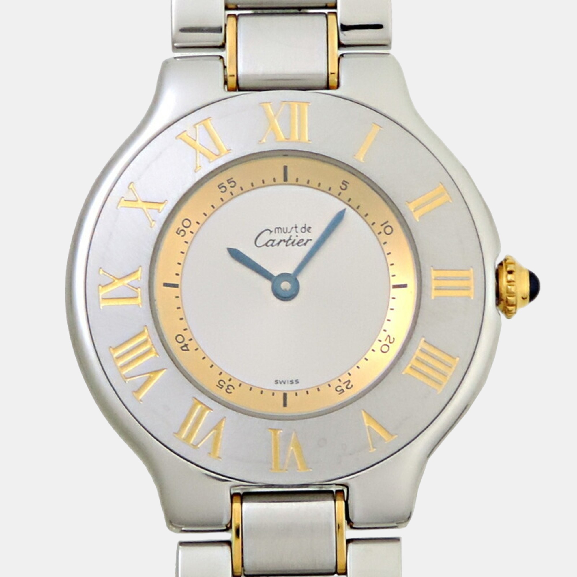 

Cartier Silver Stainless Steel Must
