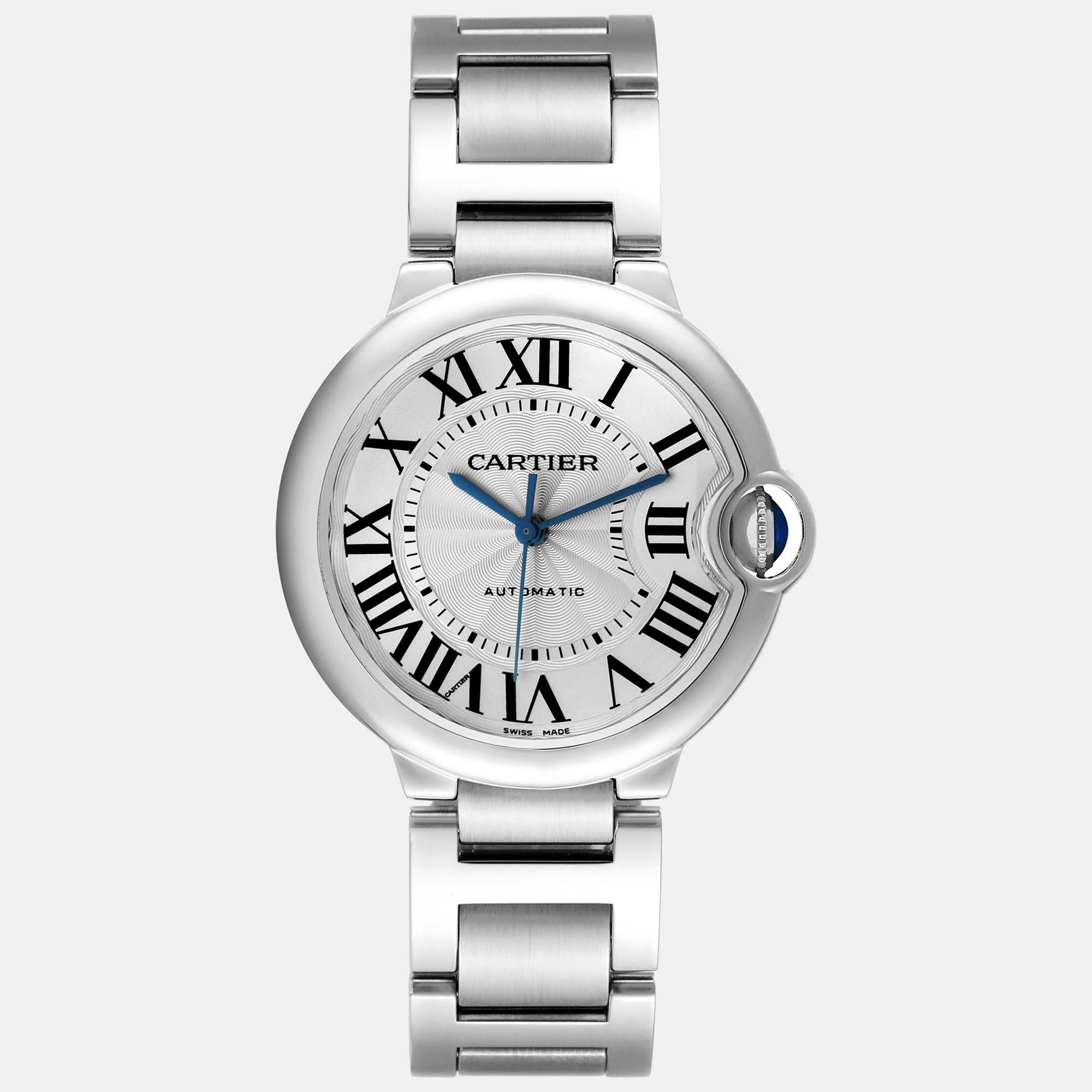 

Cartier Ballon Bleu Midsize Silver Dial Steel Ladies Watch W6920046