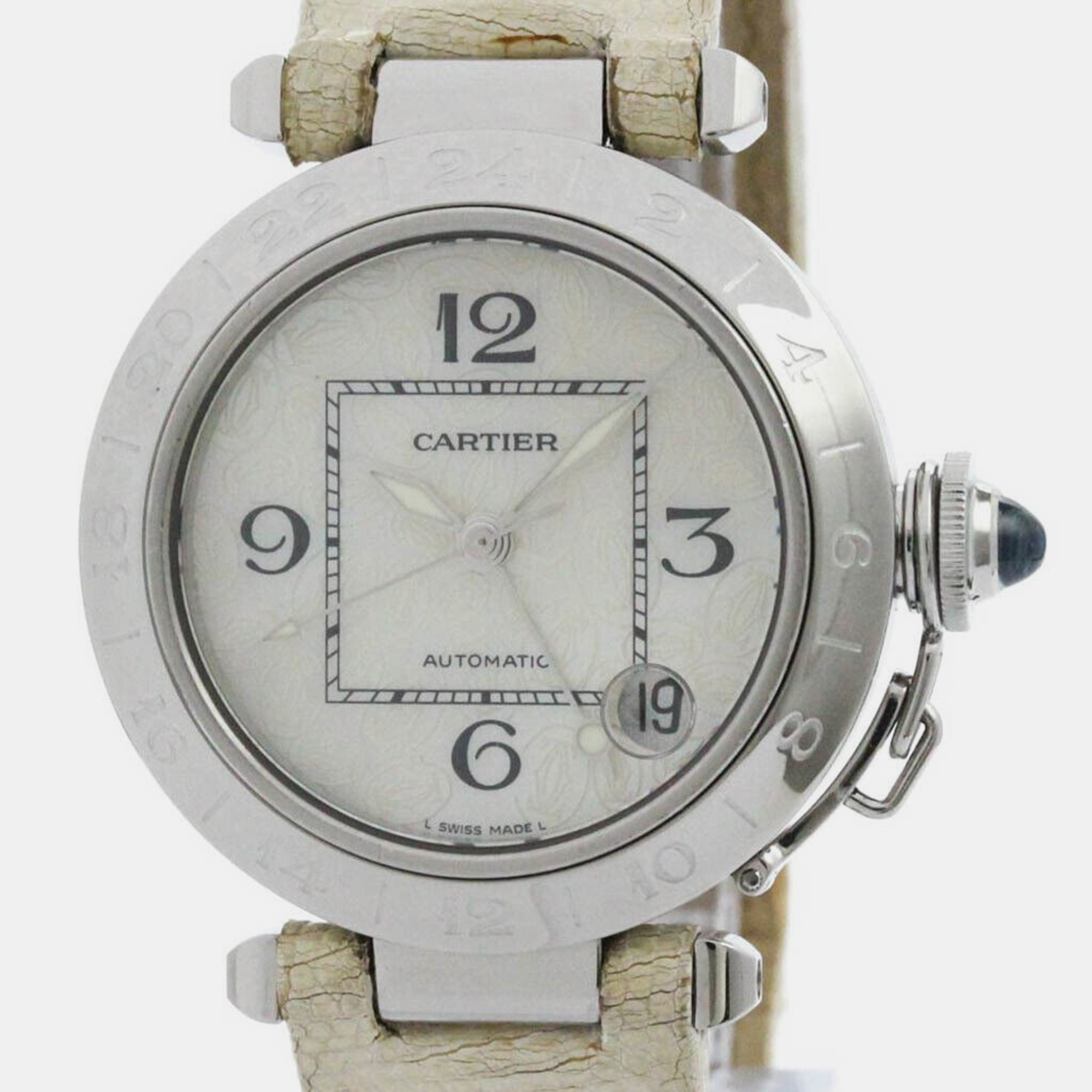 

Cartier Pasha C GMT Christmas Watch W3107199, Silver