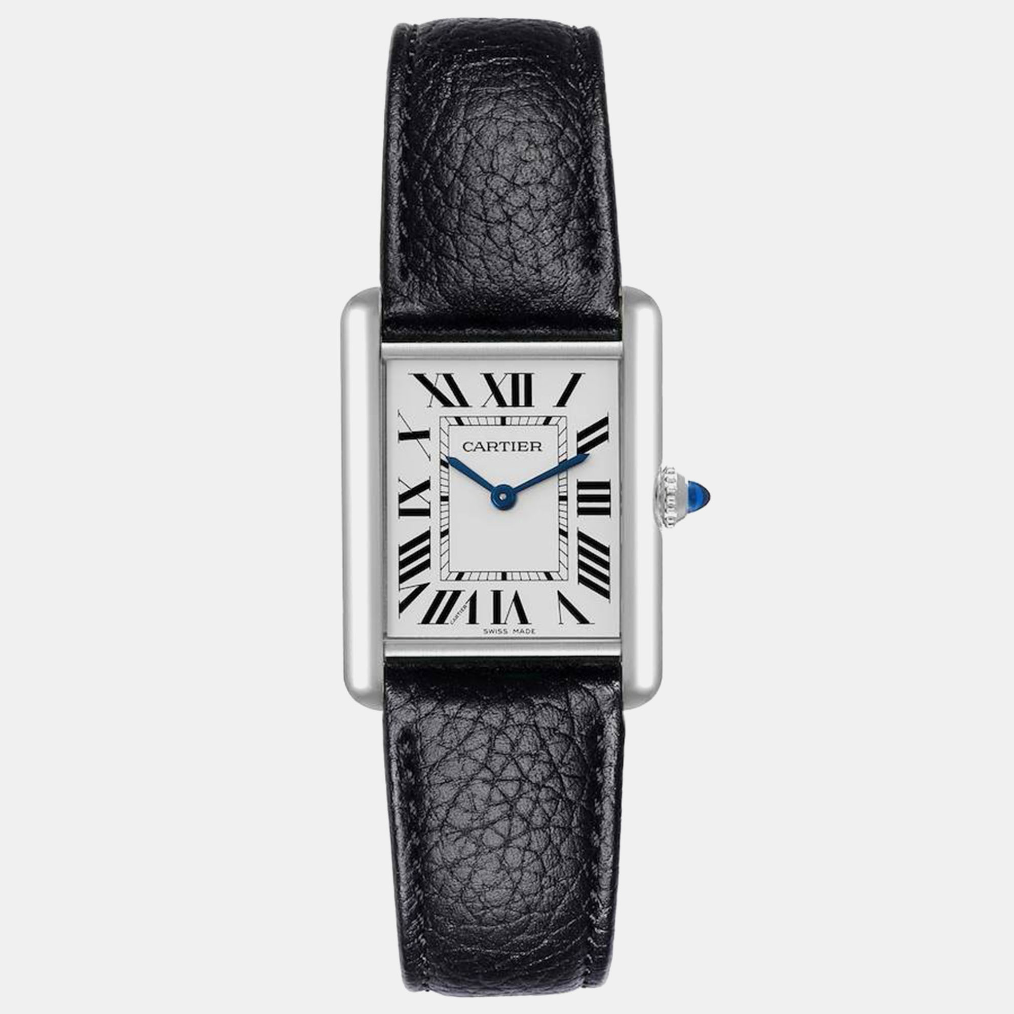 

Cartier Tank Must Large Steel Silver Dial Ladies Watch WSTA0041 33.7 mm x 25.5 mm