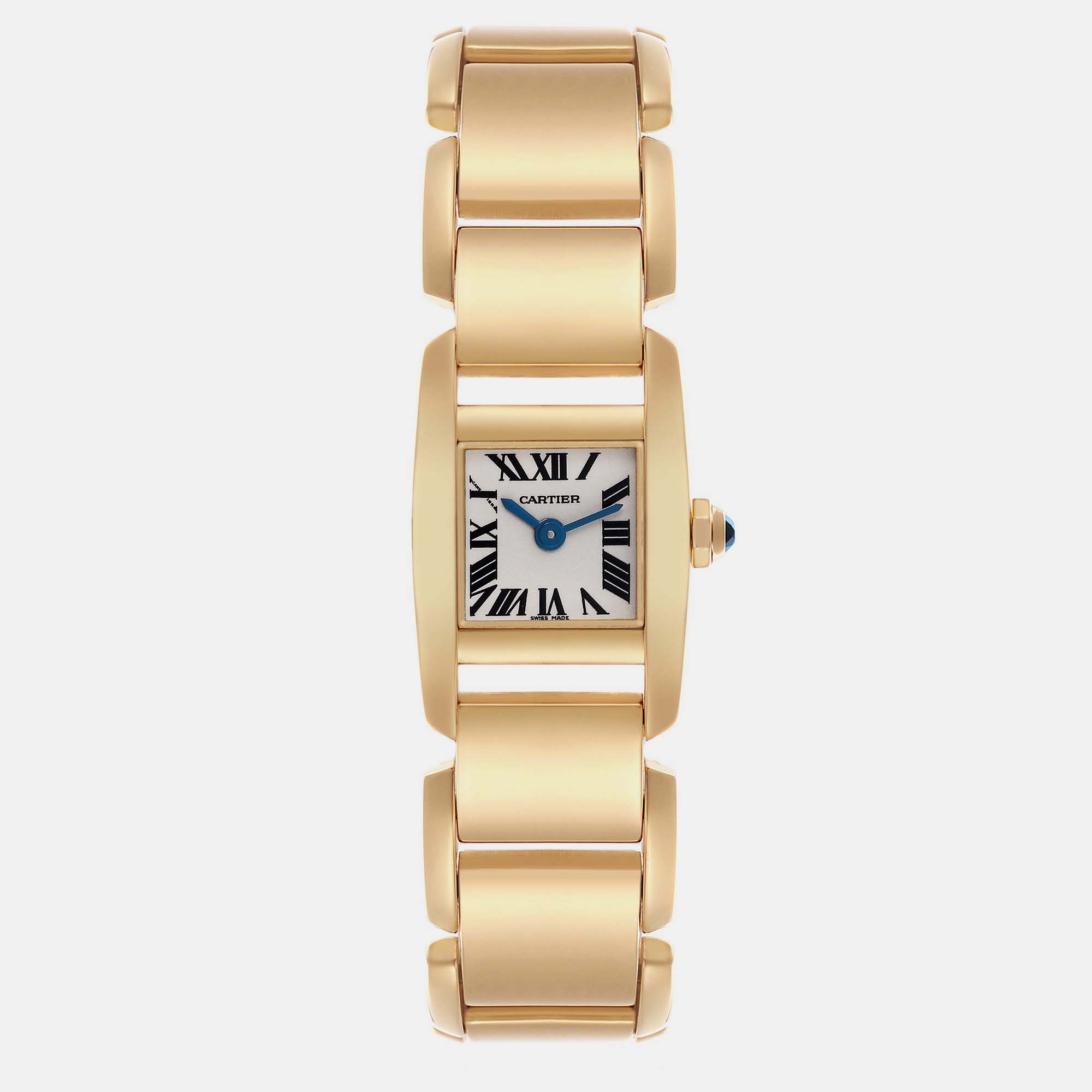 

Cartier Tankissime Silver Dial Yellow Gold Ladies Watch W650037H 25 mm x 16.5 mm