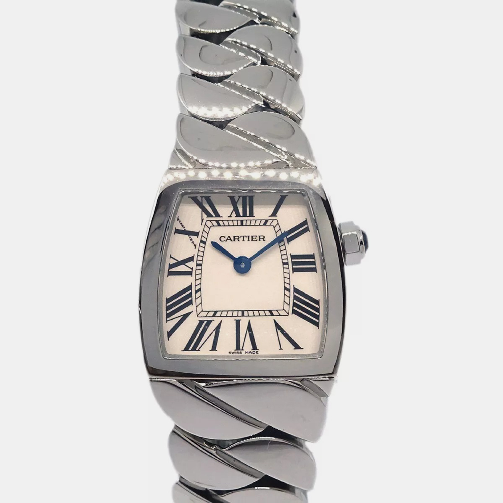 

Cartier Silver Stainless Steel La Dona 2902 Quartz Women's Wristwatch 22 mm