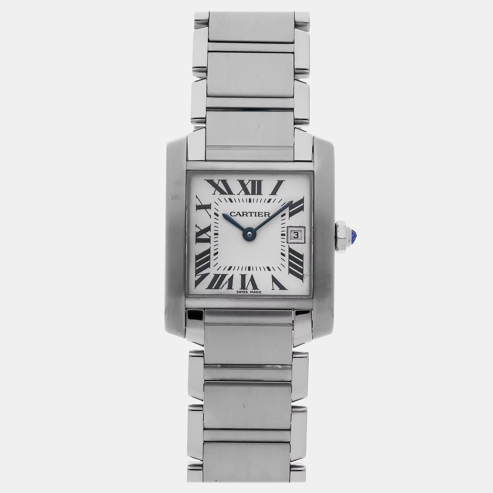 

Pre-Owned Cartier Tank Francaise Medium Model W51011Q3, Silver