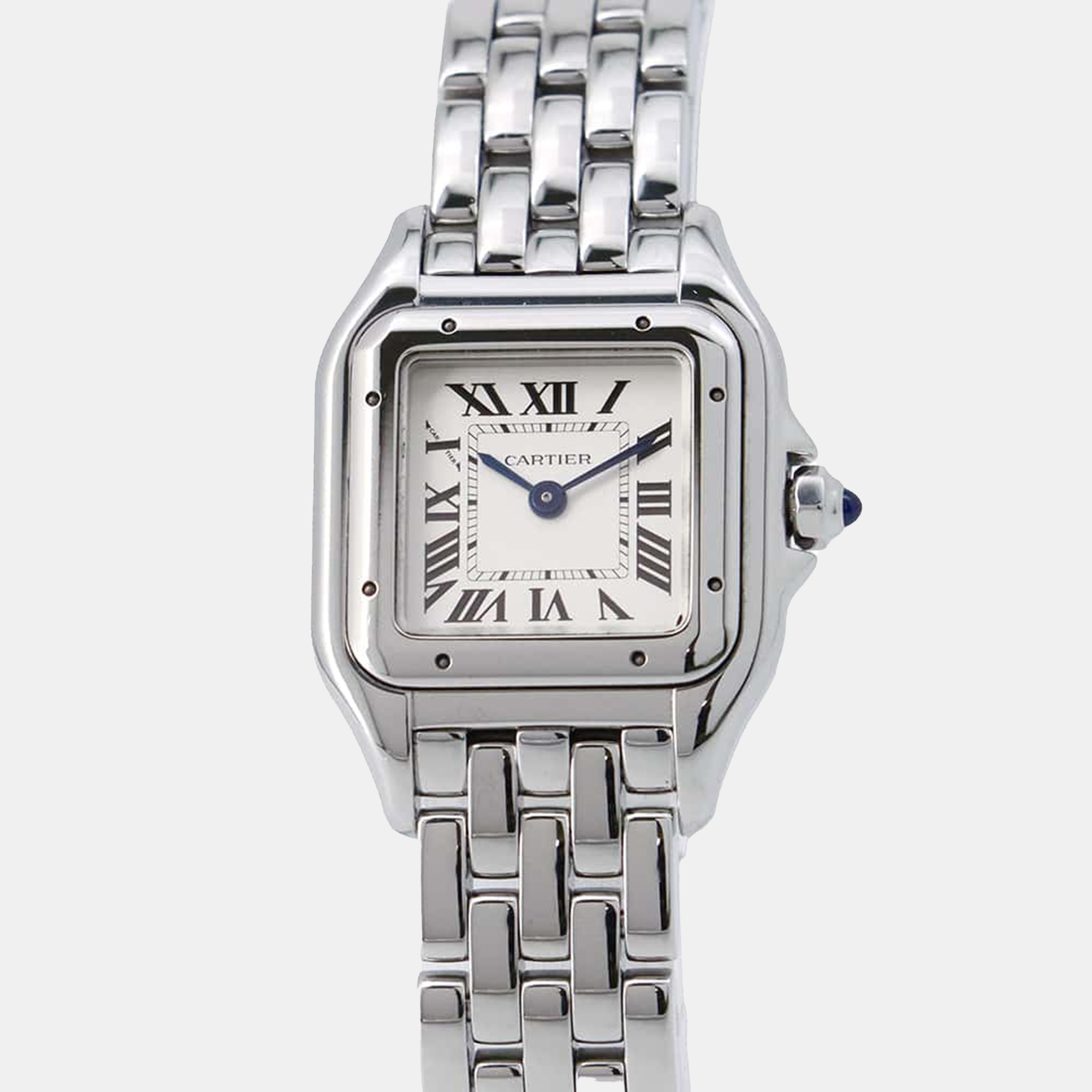 

Cartier White Stainless Steel Panthere De Cartier WSPN0006 Quartz Women's Wristwatch