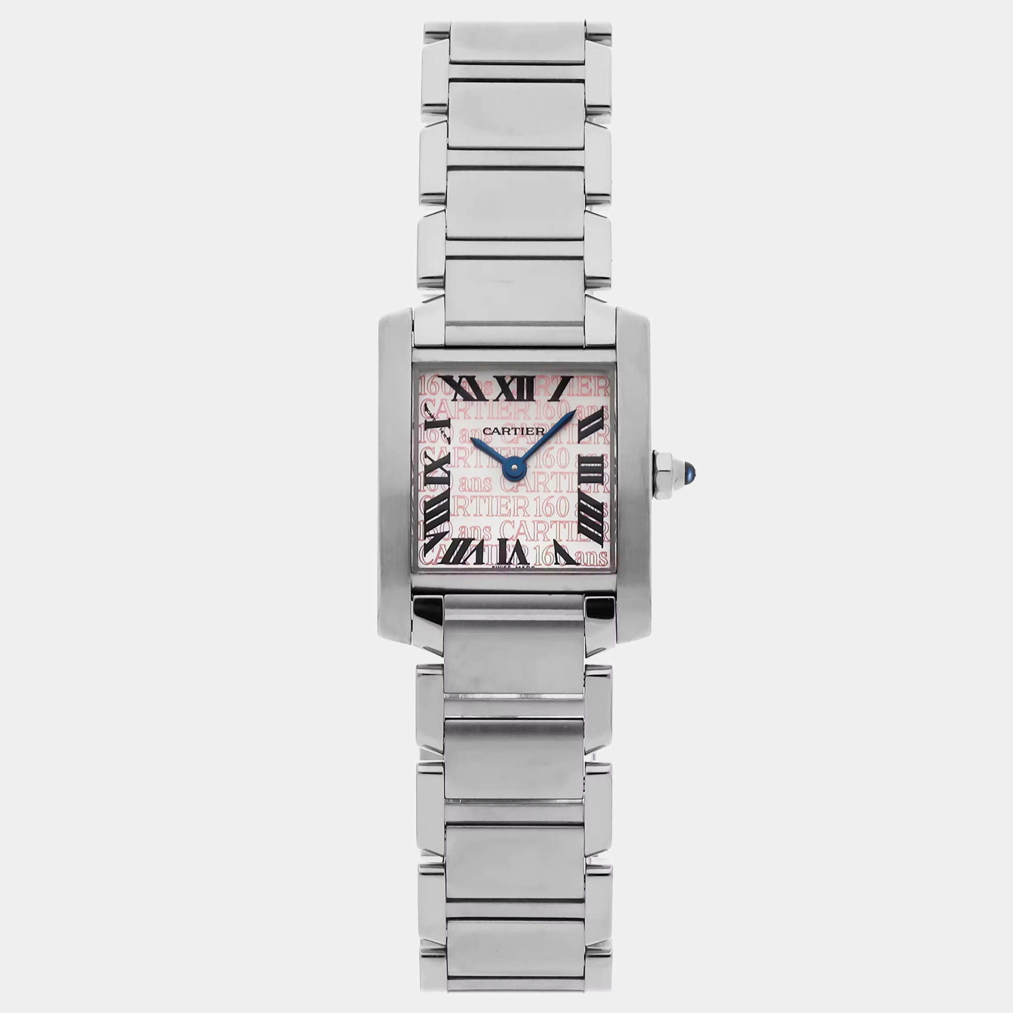 

Pre-Owned Cartier Tank Francaise 160th Anniversary W51035Q3, Pink