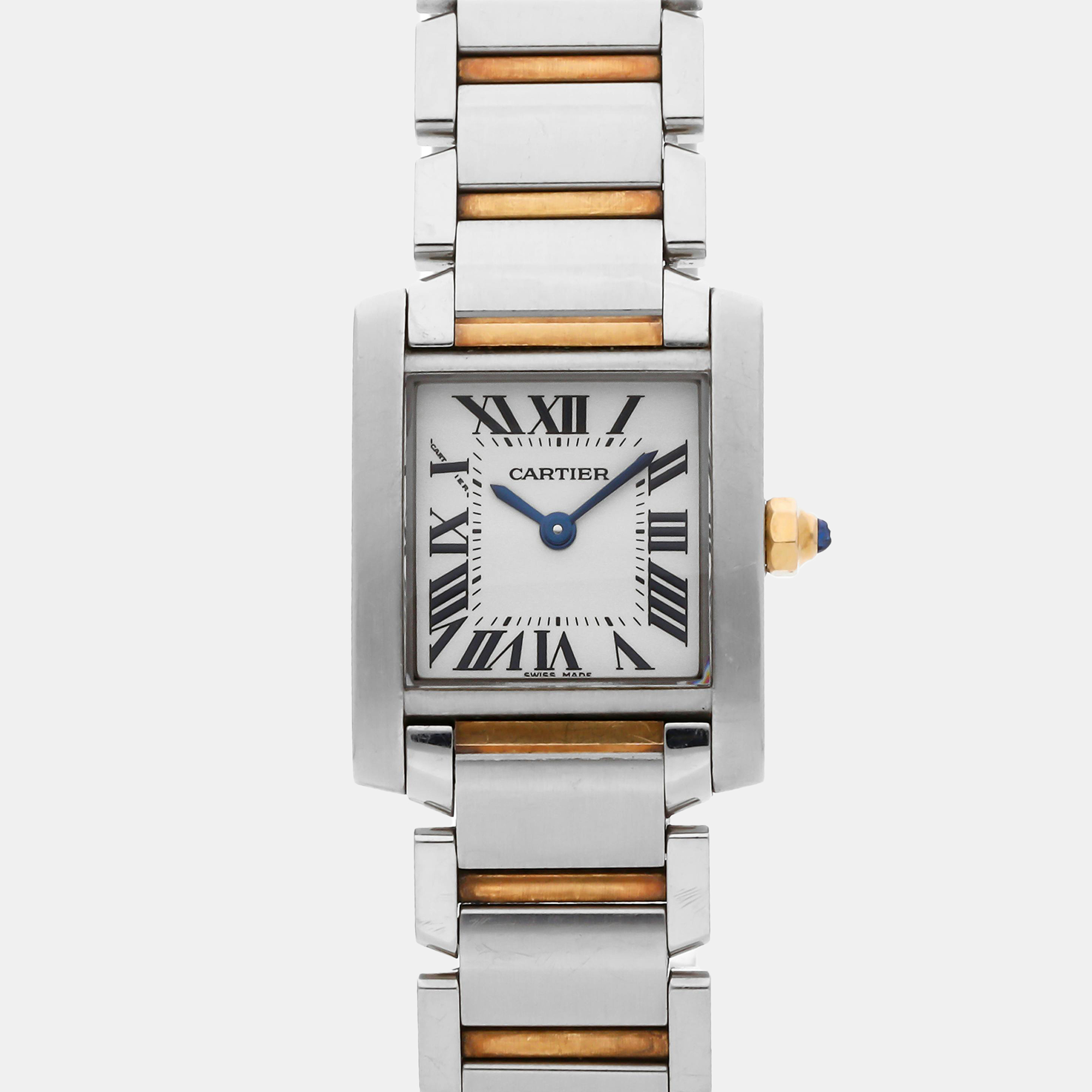 

Pre-Owned Cartier Tank Francaise W51007Q4, Silver