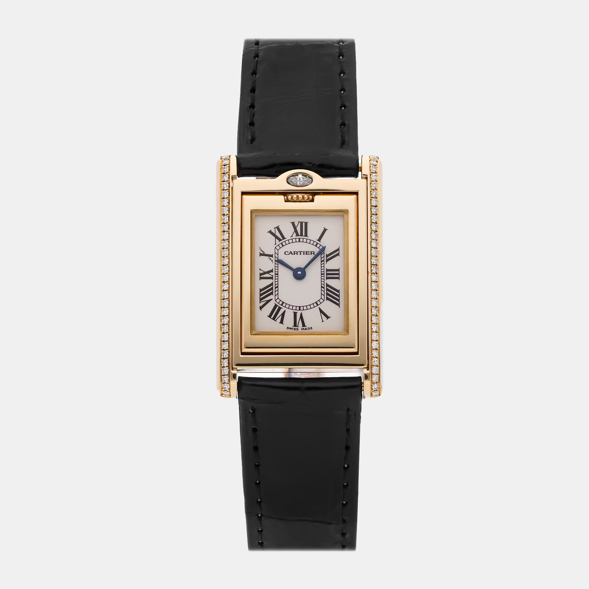 

Pre-Owned Cartier Tank Basculante WA202251 23 x 37 mm, Silver