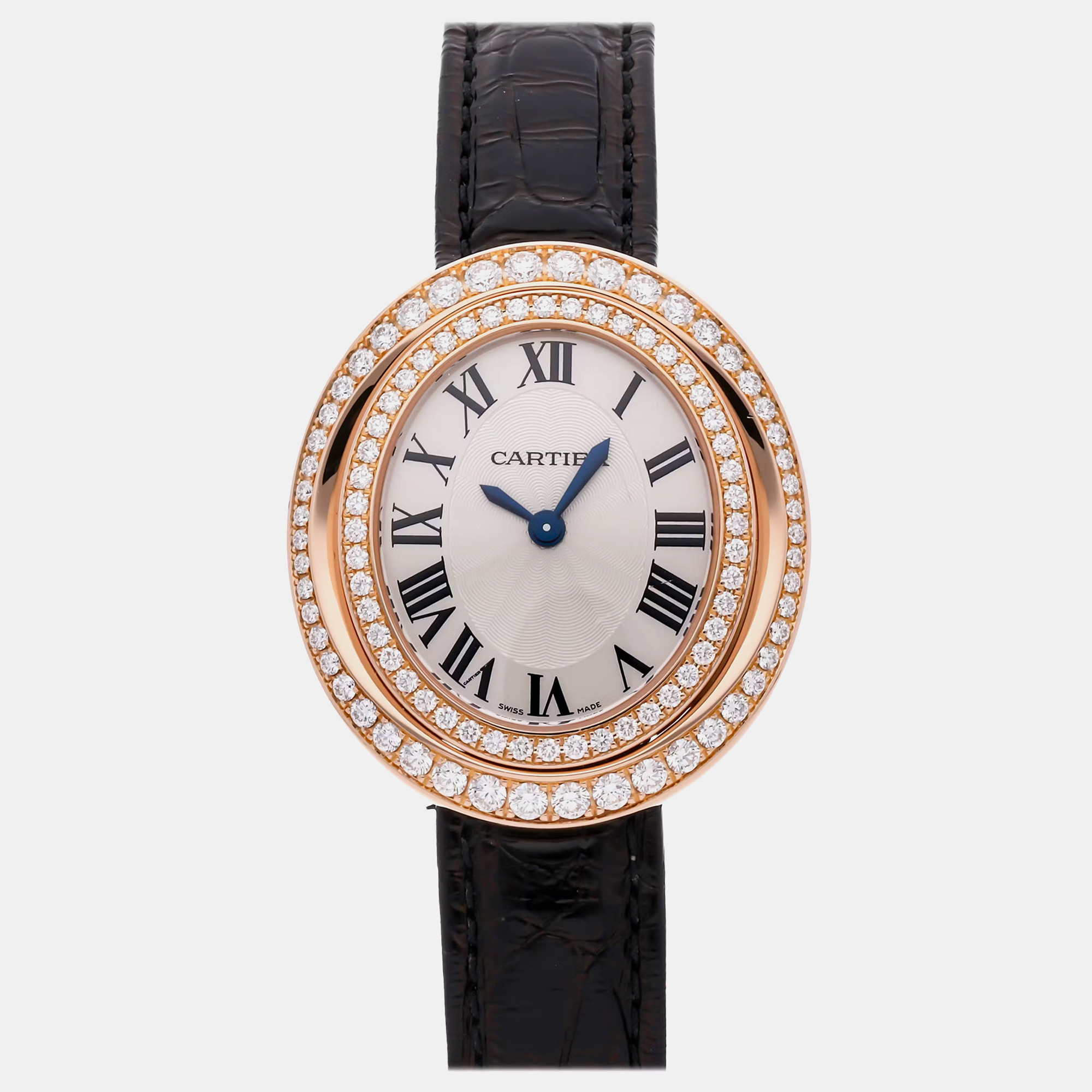 

Cartier Hypnose WJHY0006 Quartz Rose Gold Silver Dial Women's Wristwatch 30mm