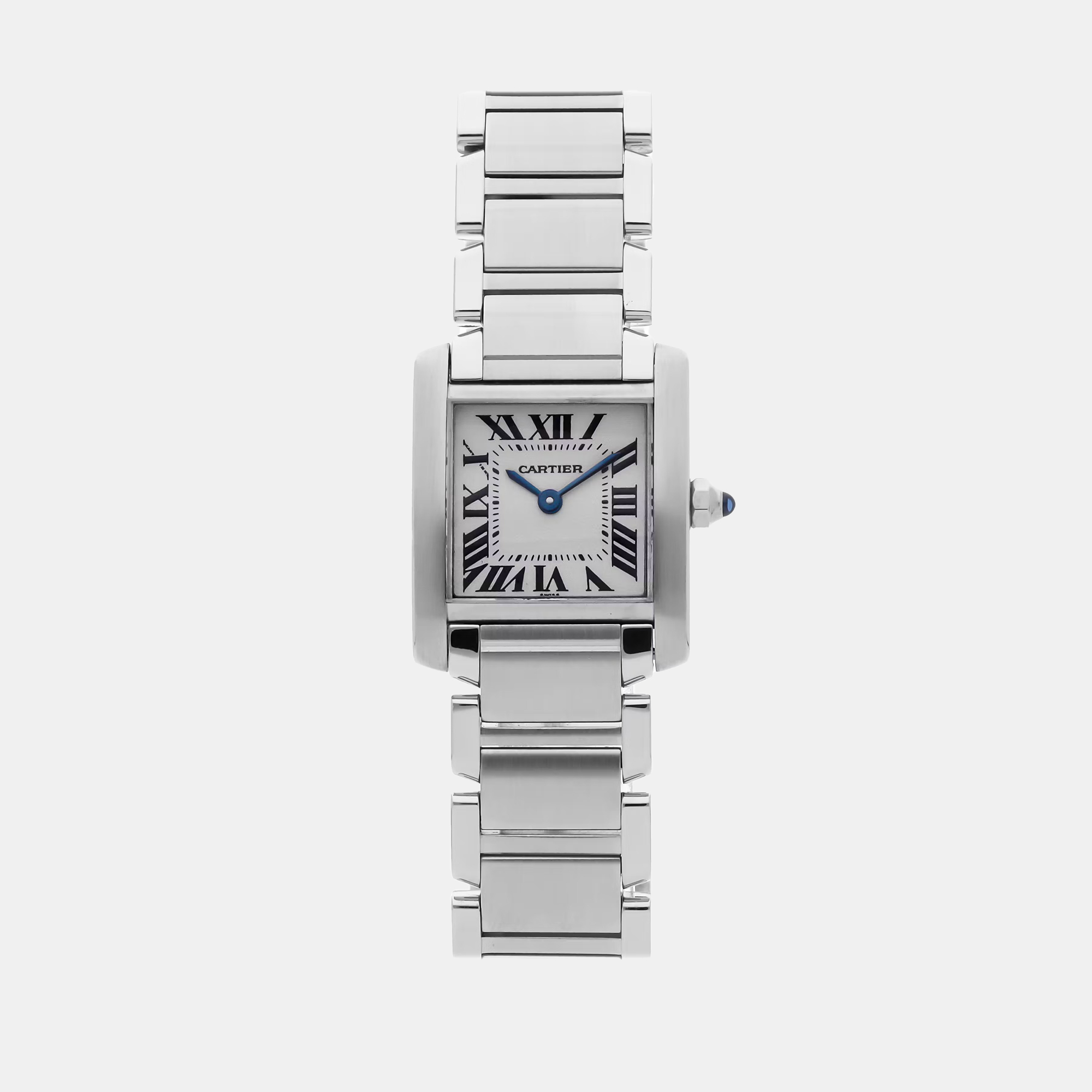 Pre-Owned Cartier Tank Francaise Small Model W51008Q3 25.2 mm x 20.3 mm