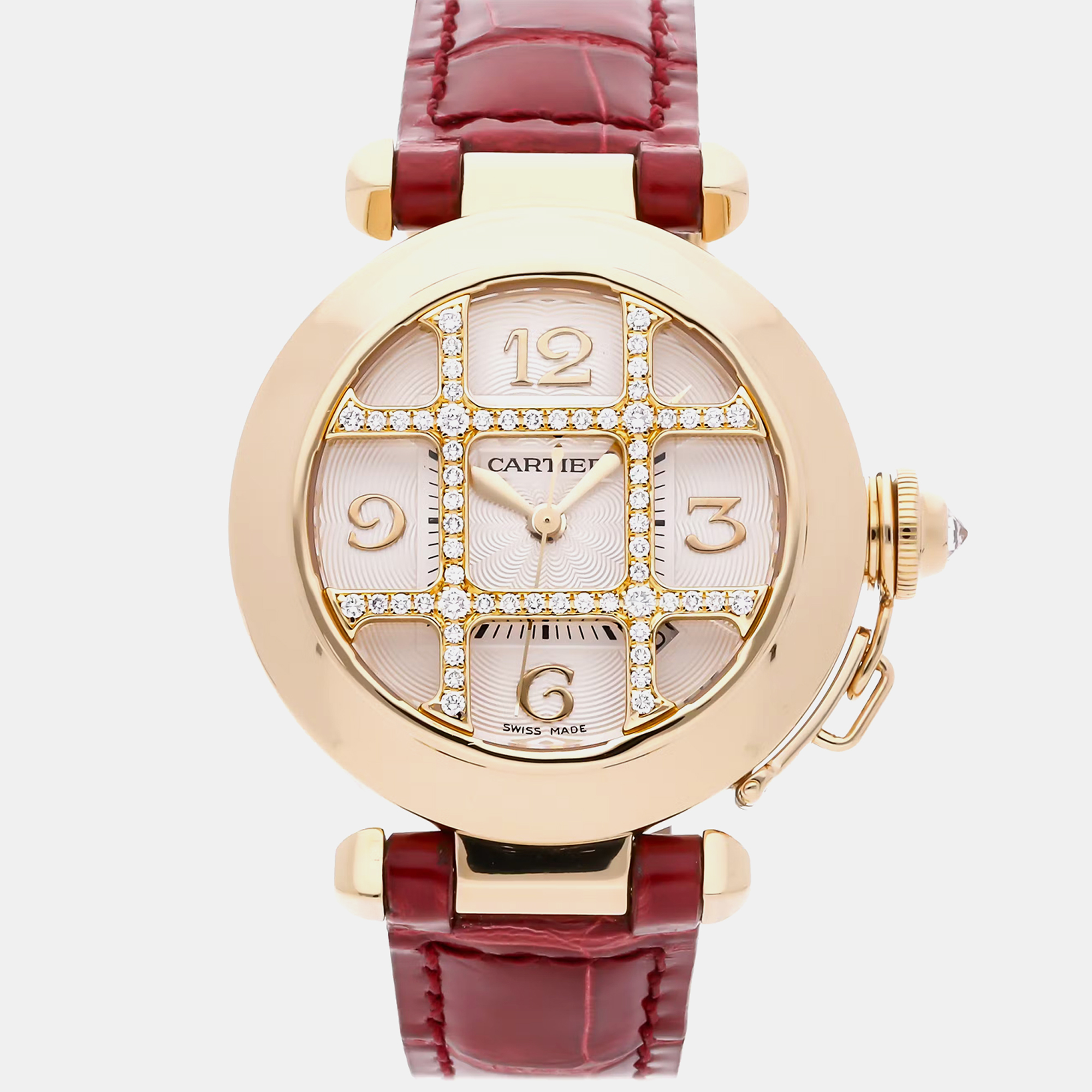 

Pre-Owned Cartier Pasha de Cartier WJ105256 Automatic Silver