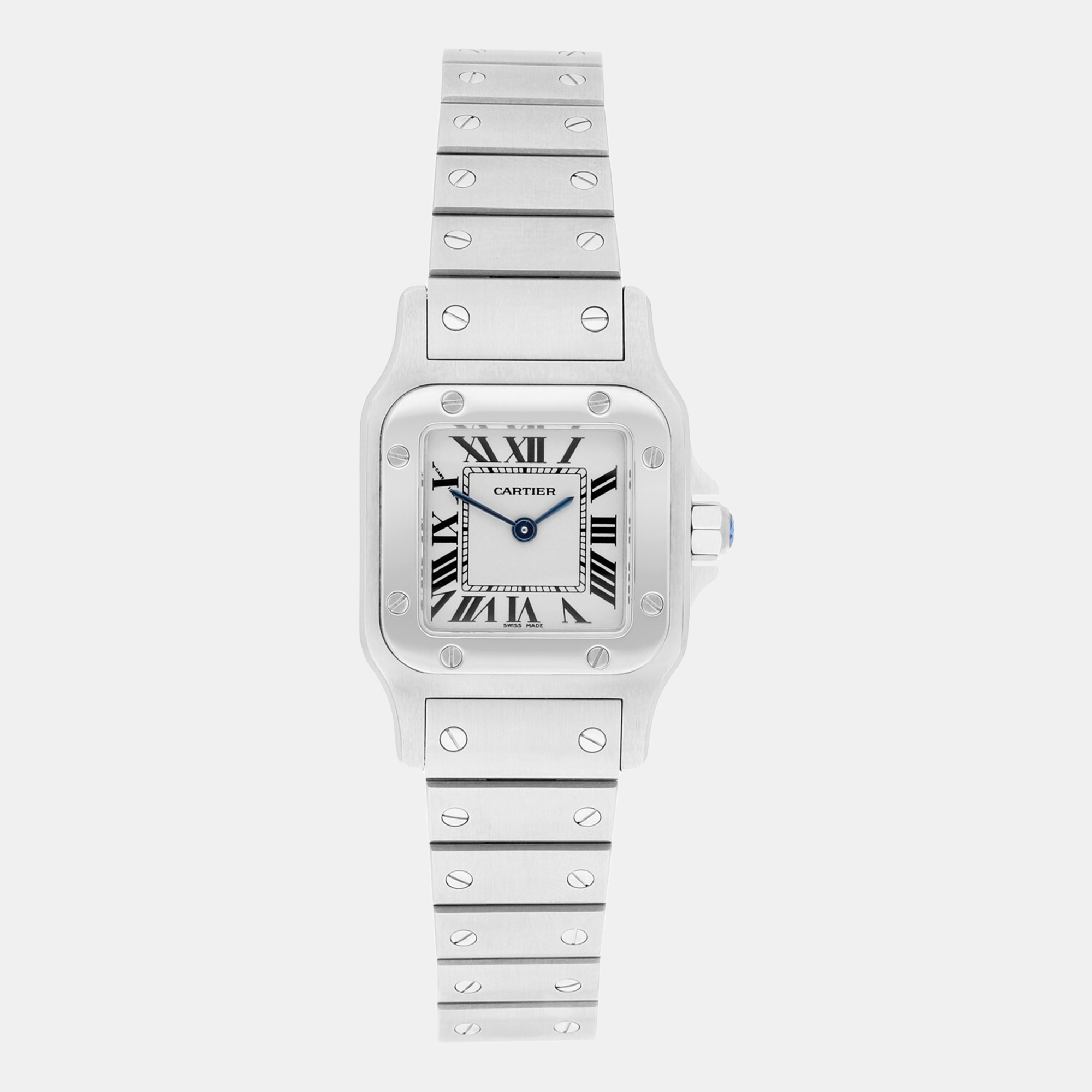

Cartier Santos Galbee W20056D6/1565 Quartz Silver Stainless Steel Women's Wristwatch 24 mm