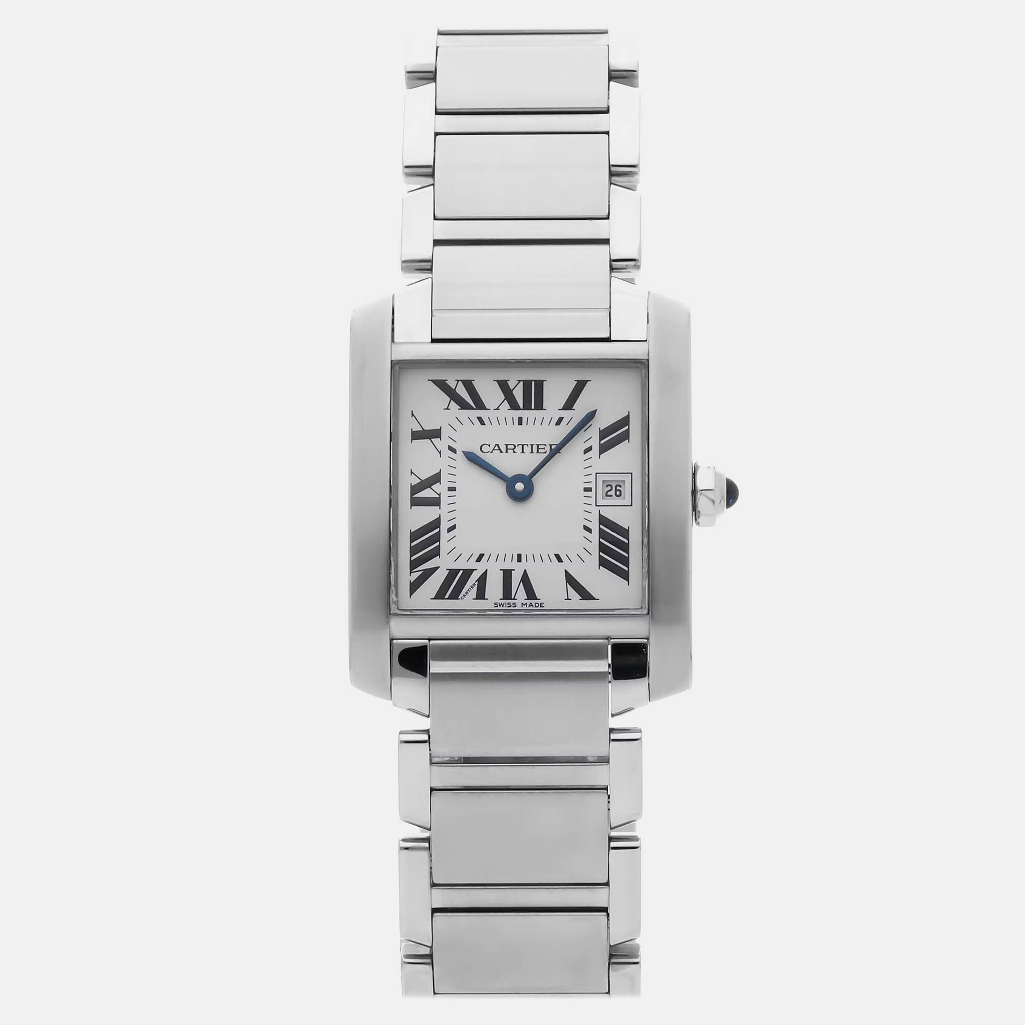 

Pre-Owned Cartier Tank Francaise Medium Model W51011Q3, Silver