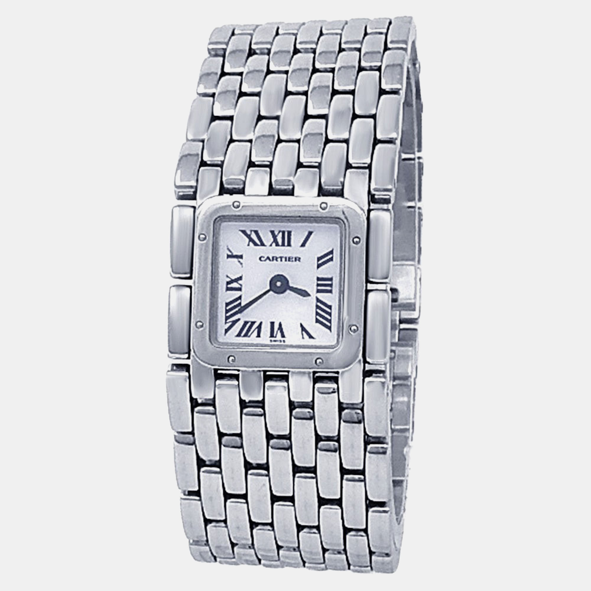 

Cartier Panthere Ruban W61001T9 Quartz White Stainless Steel Women's Wristwatch 21.5 mm