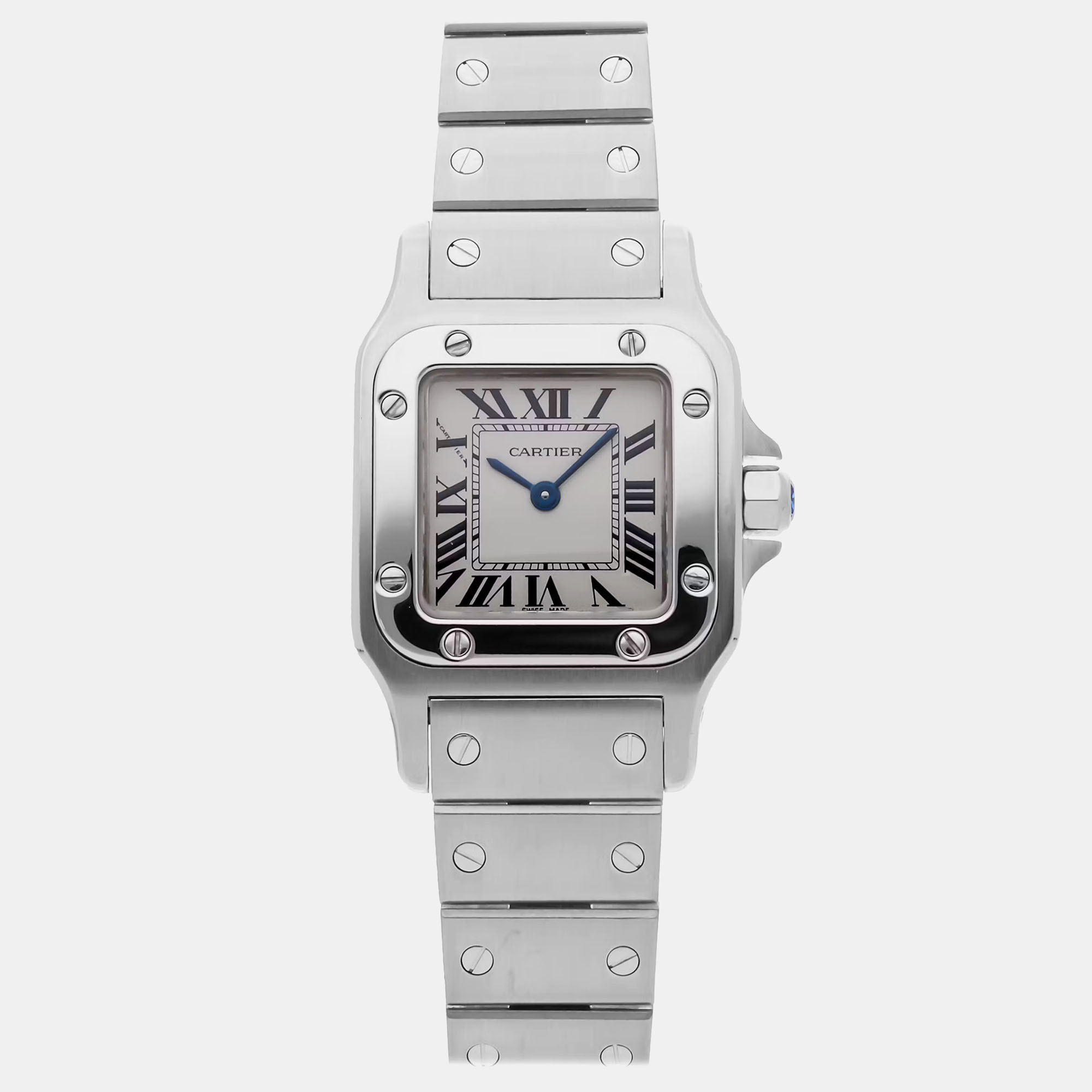 

Pre-Owned Cartier Santos Galbee W20056D6, Silver