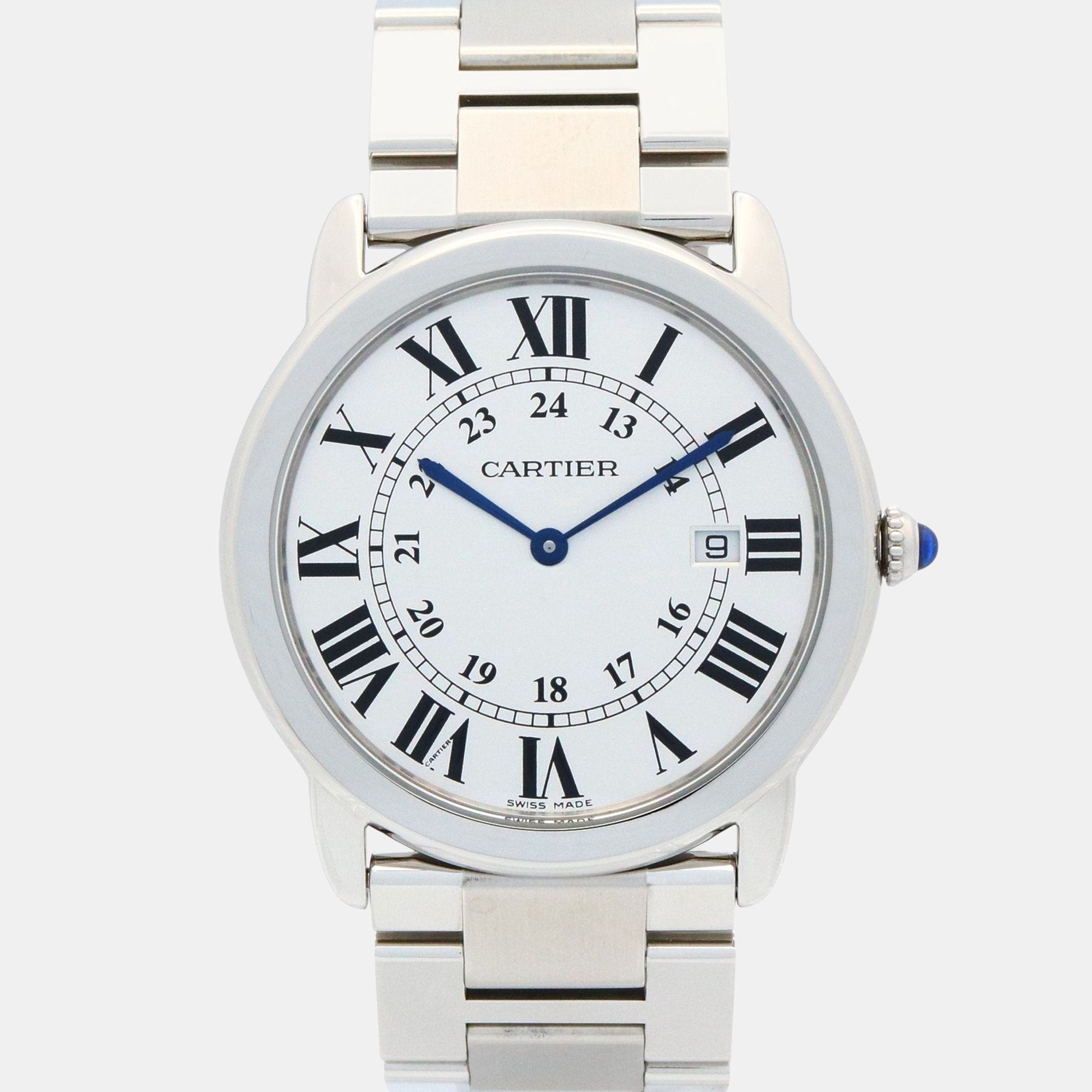 

Cartier Ronde Solo W6701005 Quartz Silver Stainless Steel Women's Wristwatch 35.5 mm