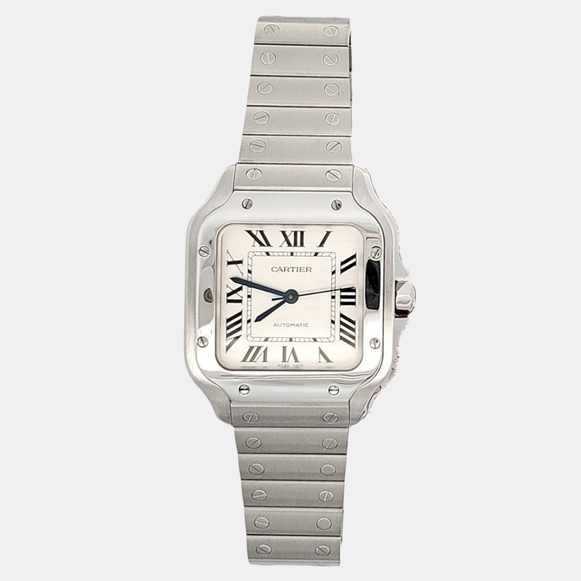 

Cartier Santos WSSA0010 Automatic Silver Stainless Steel Women's Wristwatch 35 mm