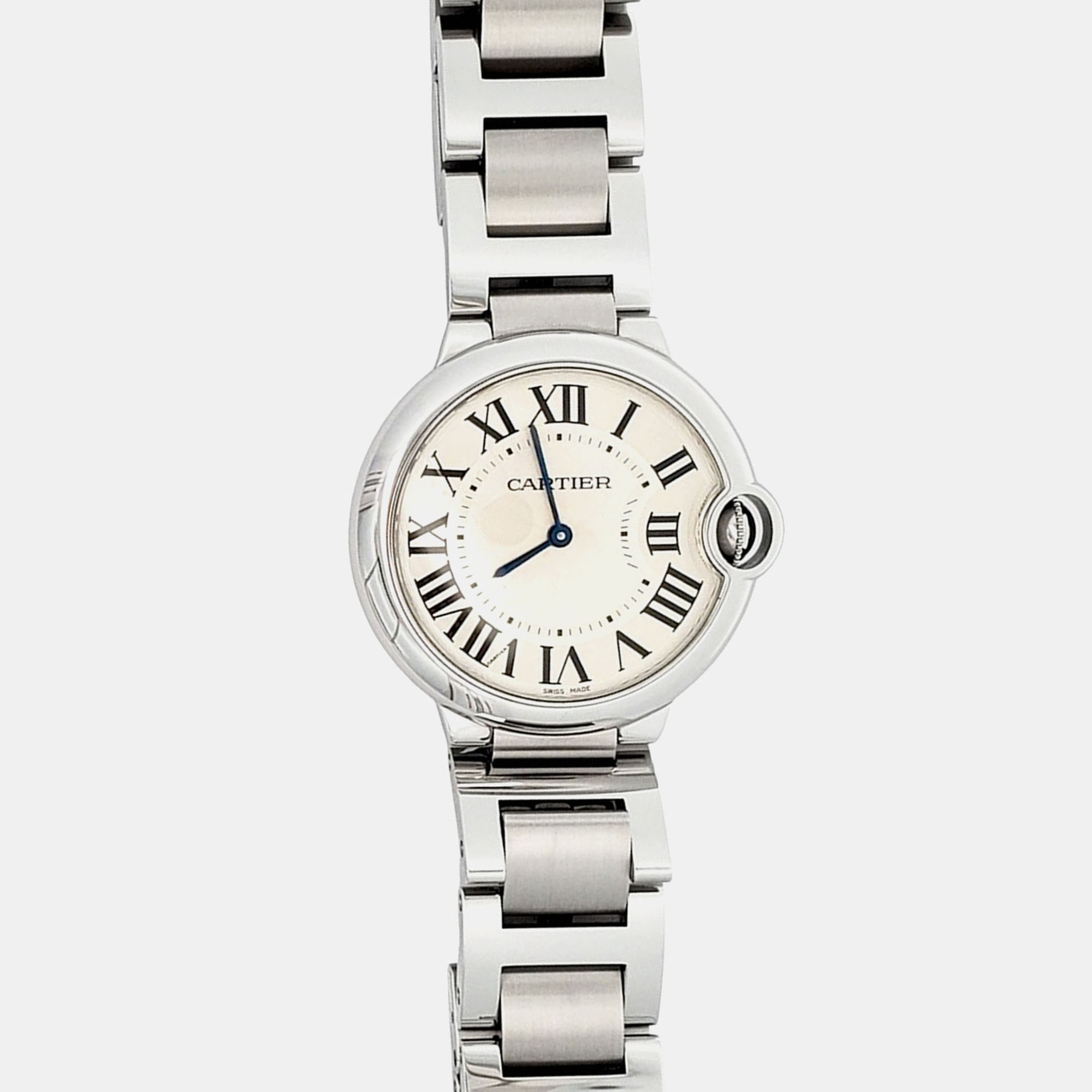 

Cartier Ballon Bleu W69011Z4 Quartz Silver Dial Stainless Steel Women's Wristwatch 36 mm