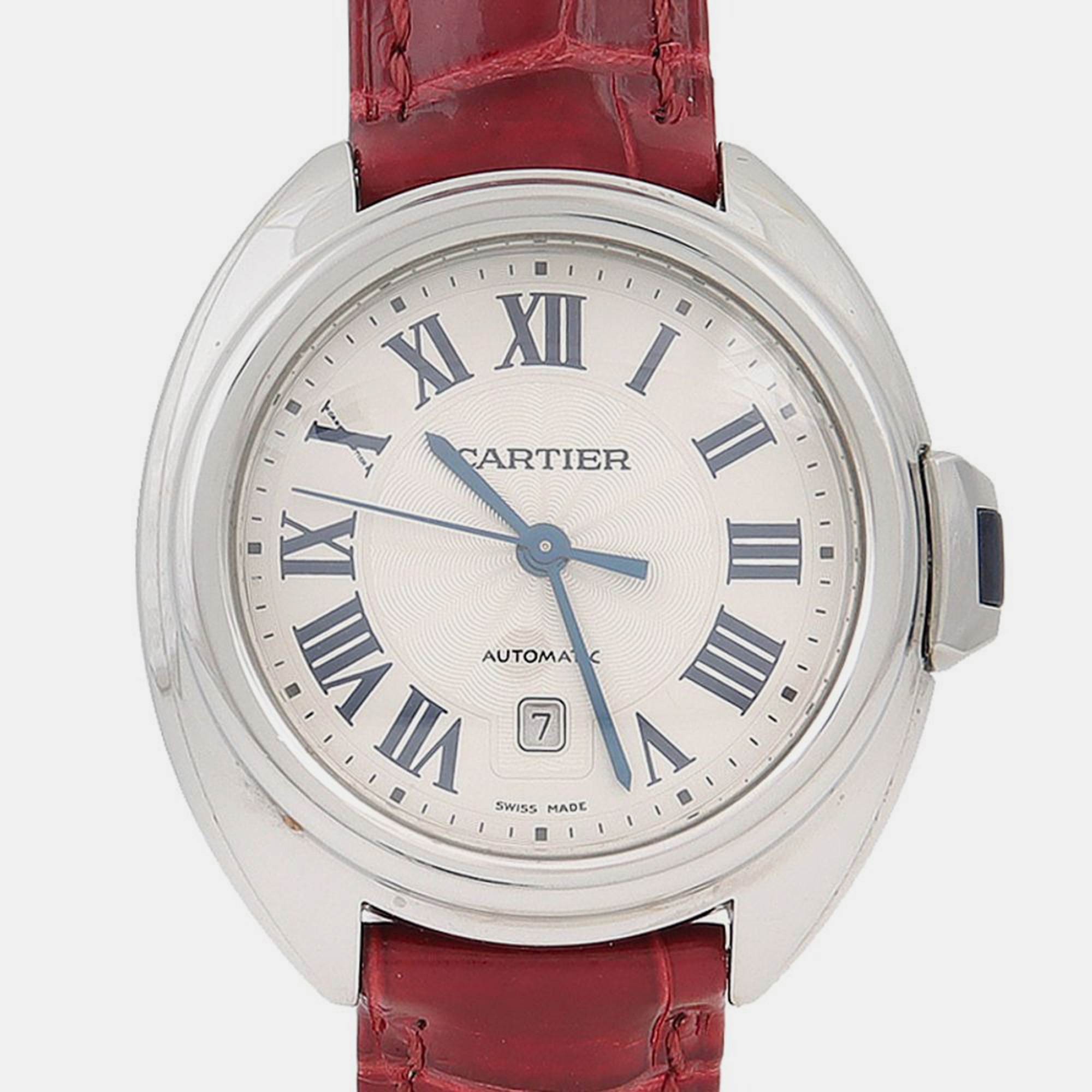 

Cartier Cle de Cartier WSCL0016 Automatic Silver Dial Stainless Steel Women's Wristwatch