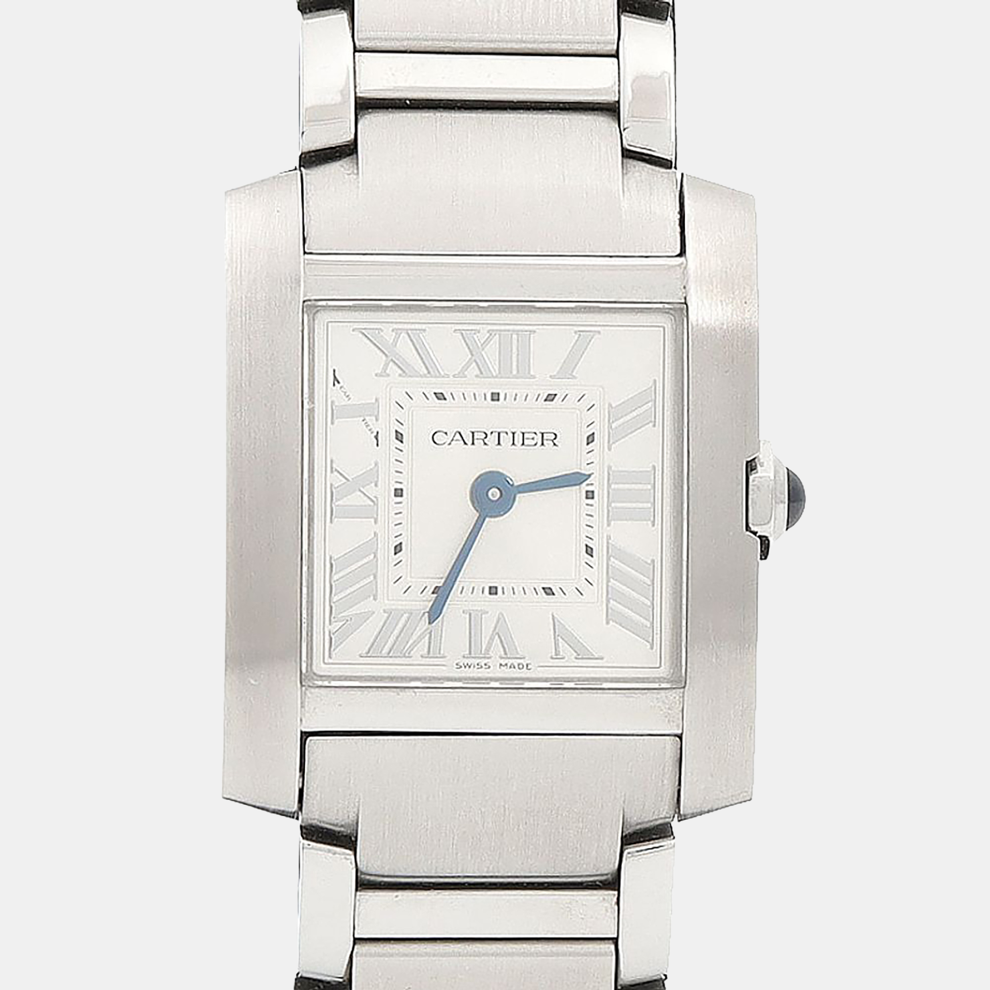 

Cartier Tank Francaise WSTA0065 Quartz Stainless Steel Women's Wristwatch 19 mm, White
