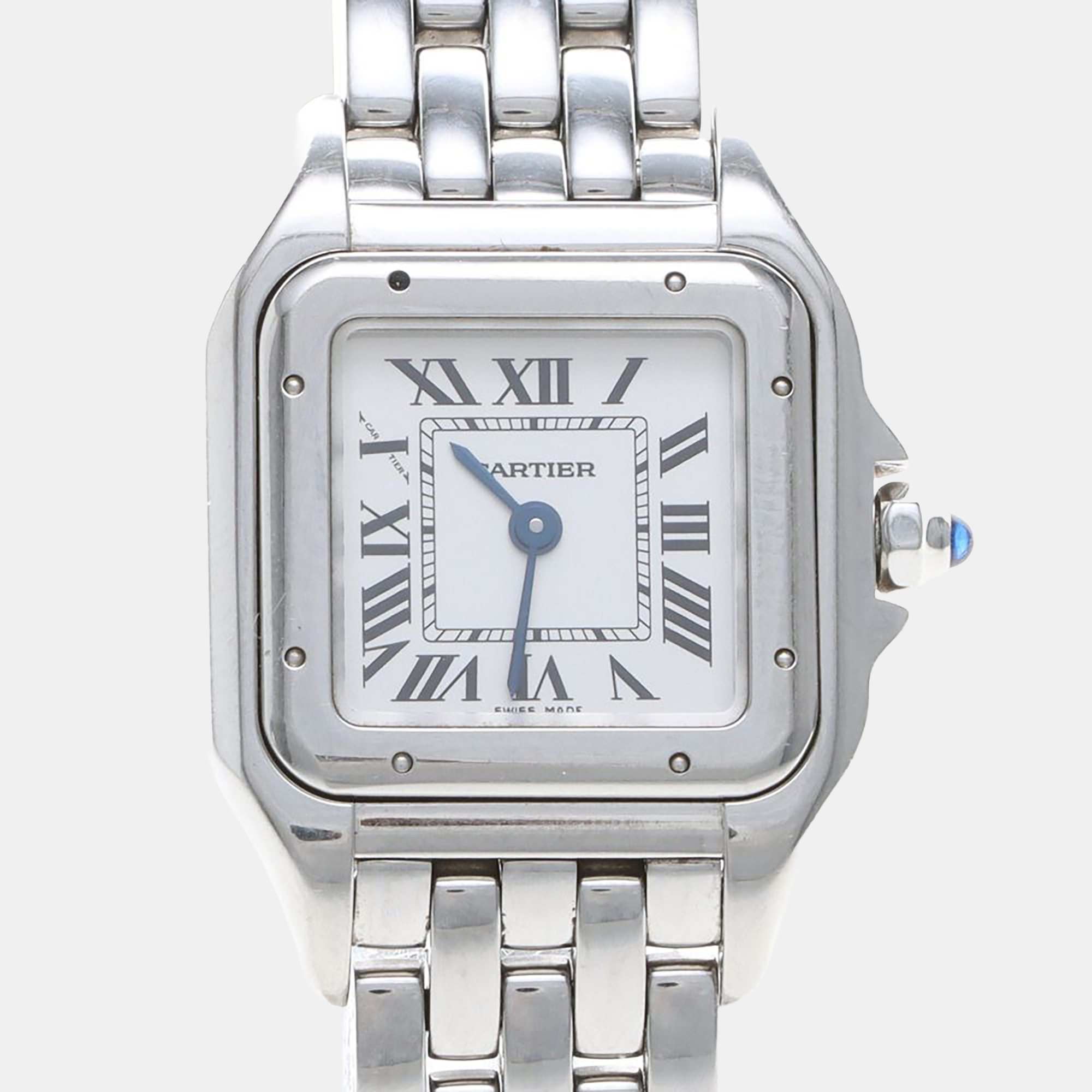 Cartier Panthere WSPN0006 Quartz Stainless Steel Women’s Wristwatch 22 mm