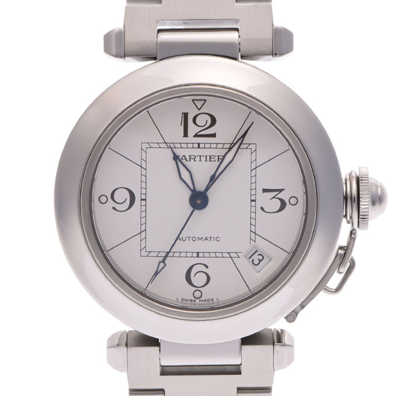 

Cartier White Stainless Steel Pasha C Women's Wristwatch