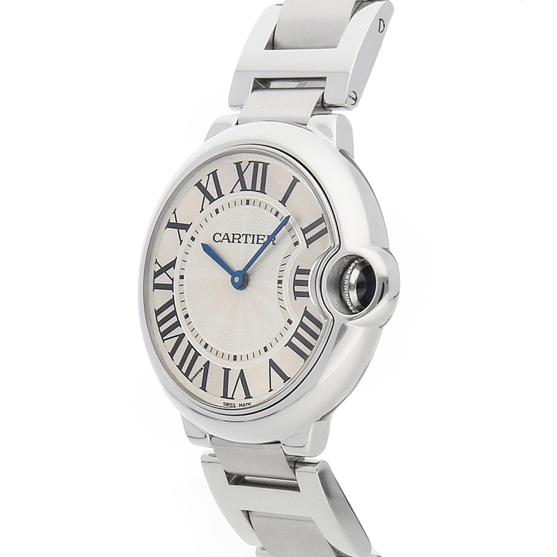 

Cartier White Stainless Steel Ballon Bleu W69011Z4 Women Wristwatch