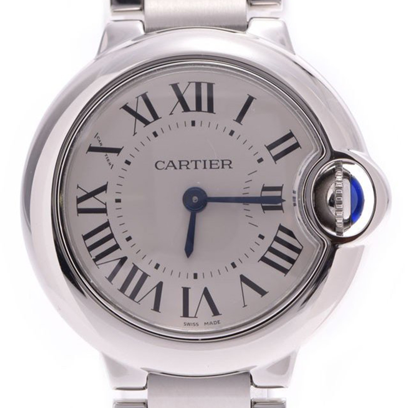 

Cartier White Stainless Steel Ballon Bleu Women's Wristwatch