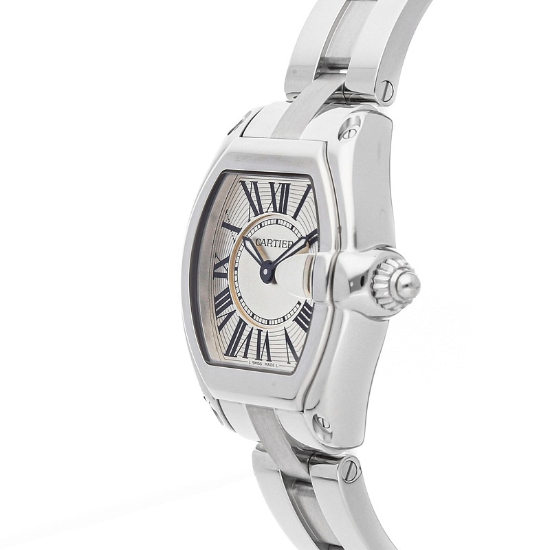 

Cartier Silver Stainless Steel Roadster Women's Wristwatch W62016V3 Women's Wristwatch