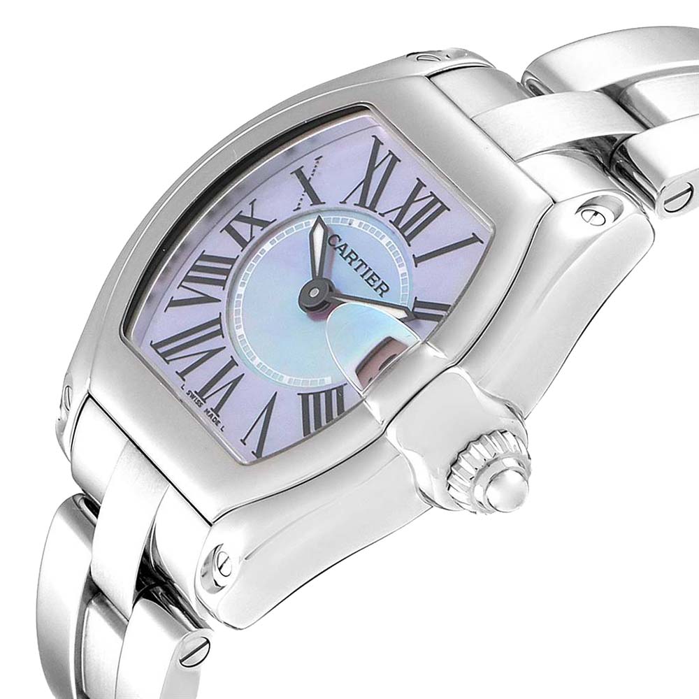 

Cartier Purple MOP Roadster W6206007 Women's Wristwatch